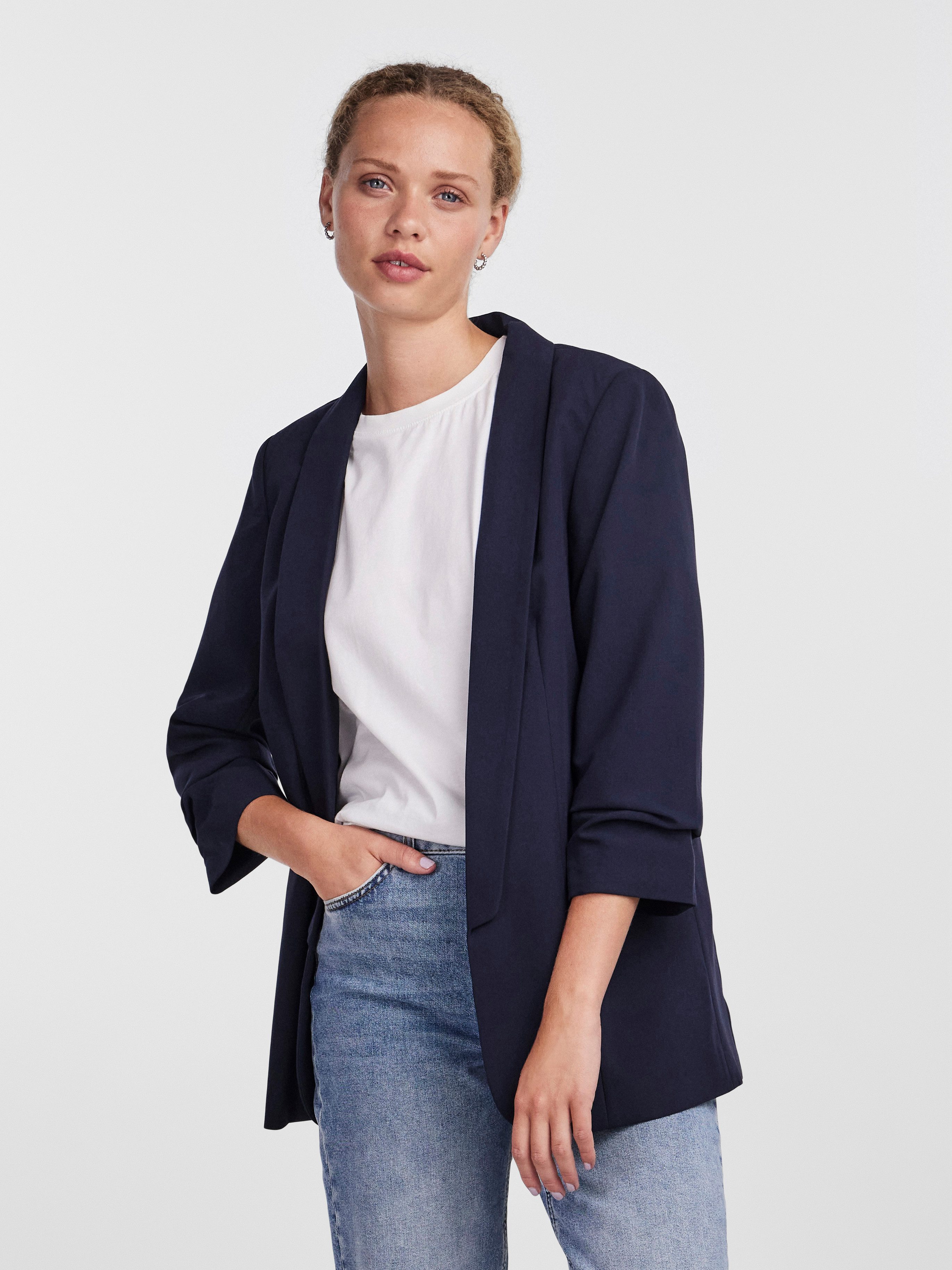 pieces Blusenblazer PCBOSELLA 3/4 BLAZER NOOS günstig online kaufen