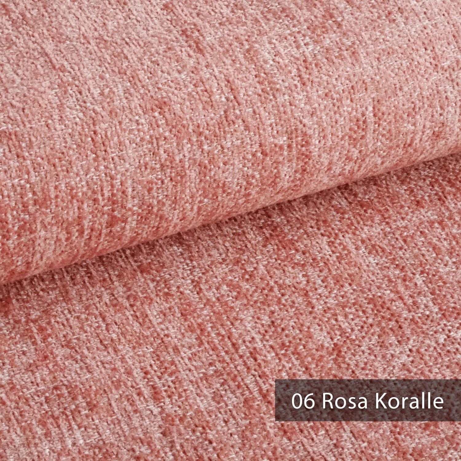 novely® Stoff exquisit TESSANO - Samtweicher Chenille-Polsterstoff, Schwer Entzündbar, Robust, Abriebfest, Meterware, 1lfm