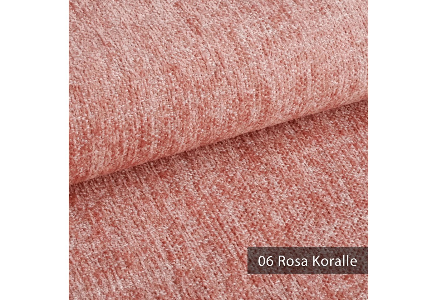 Thumbnail - novely® Stoff exquisit TESSANO - Samtweicher Chenille-Polsterstoff, Schwer Entzündbar, Robust, Abriebfest, Meterware, 1l...