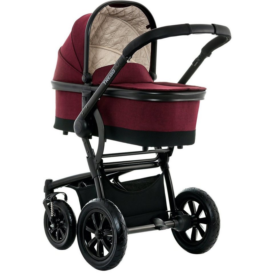 Moon Kombi Kinderwagen TREGG City, bordeaux/melange online kaufen OTTO