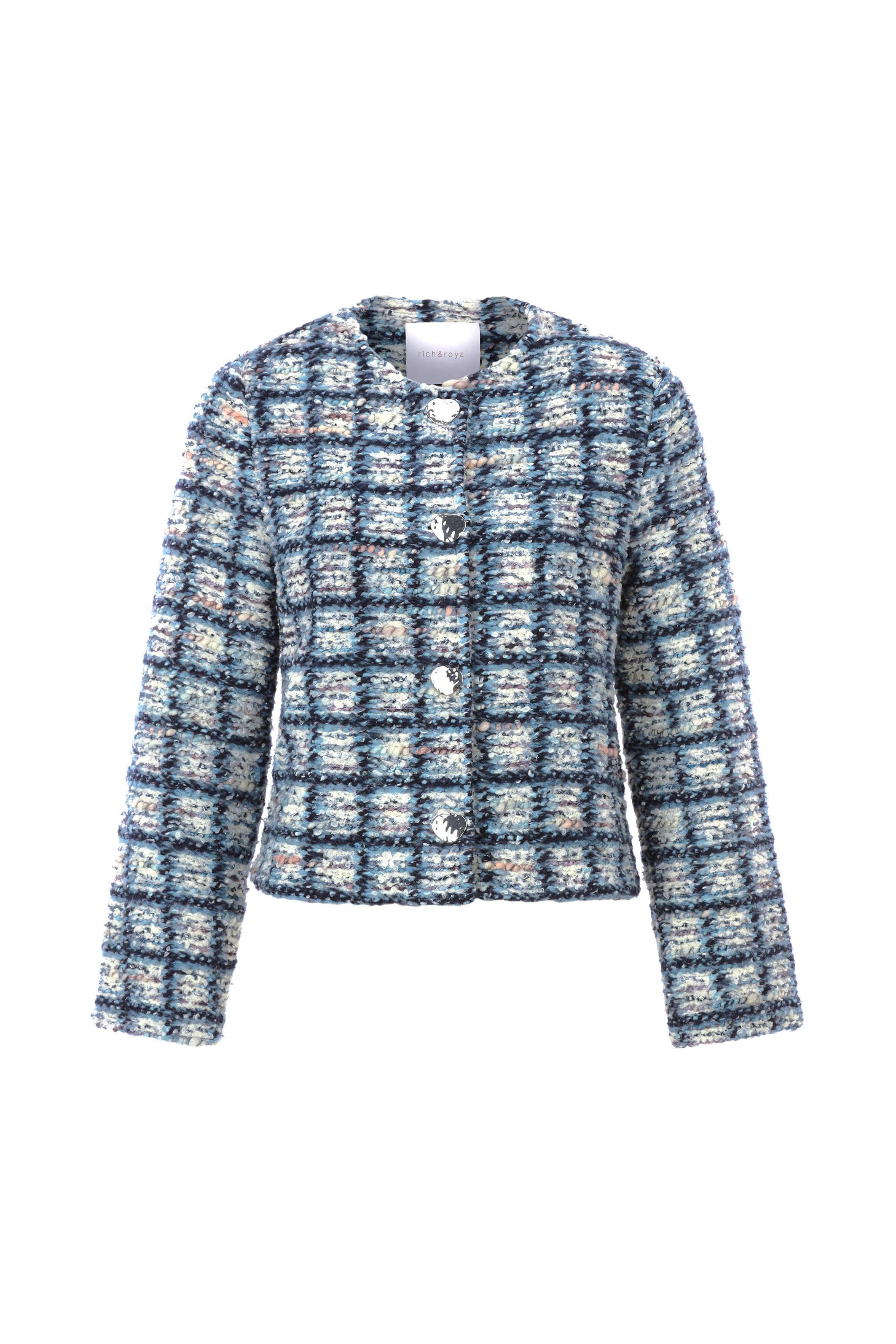 RICHROYAL Kurzblazer Mit Glitzerdetails in der Wolle – Bild 5 von 5