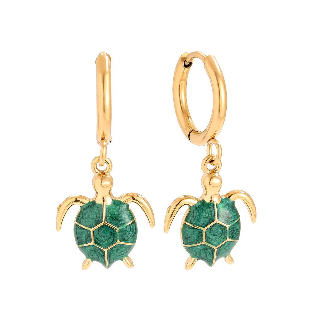 Valentinstagsgeschenk Cala Rose Paar Ohrstecker MOANA, Gold