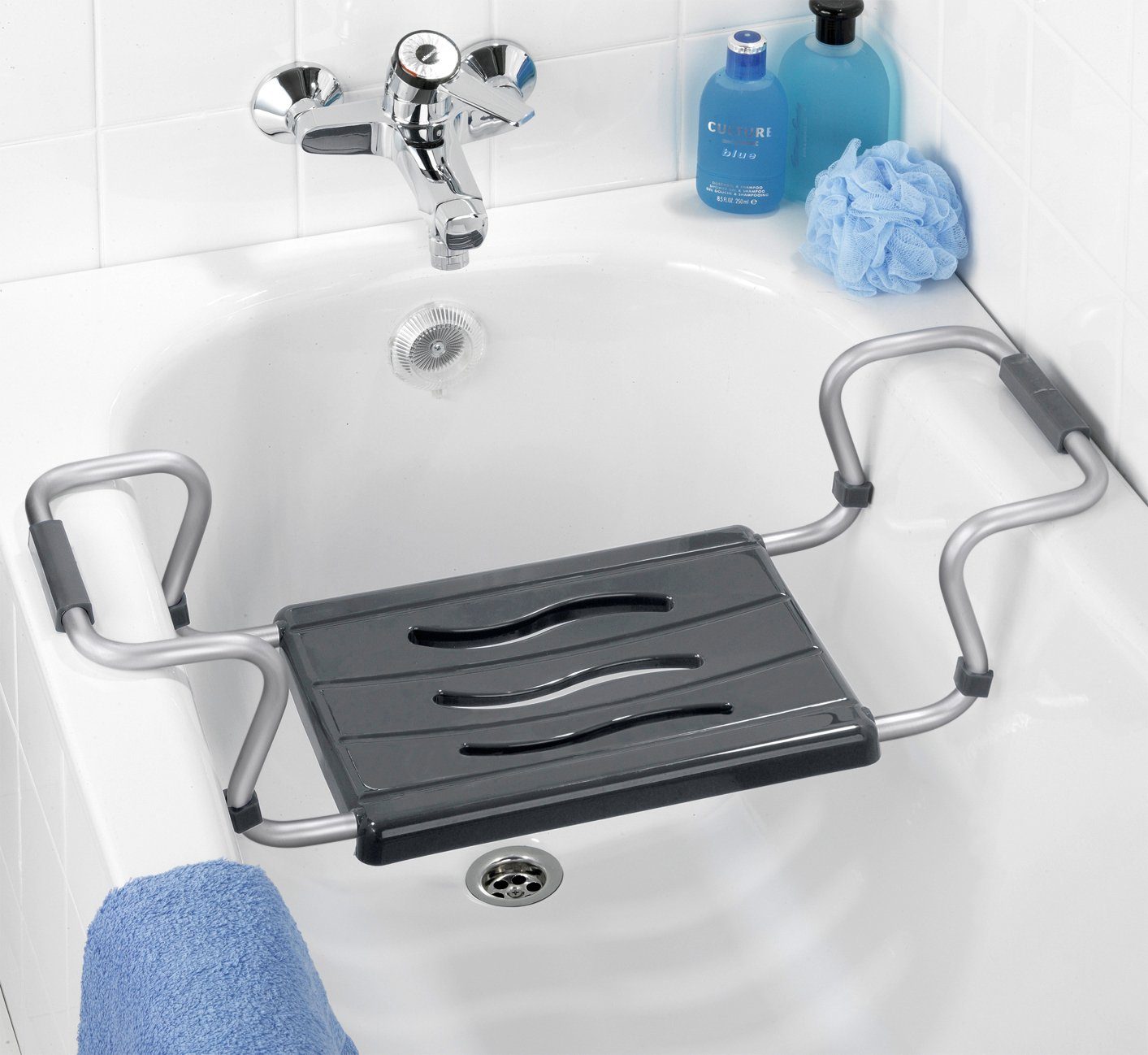 WENKO Badewannensitz Secura, belastbar bis 120 kg