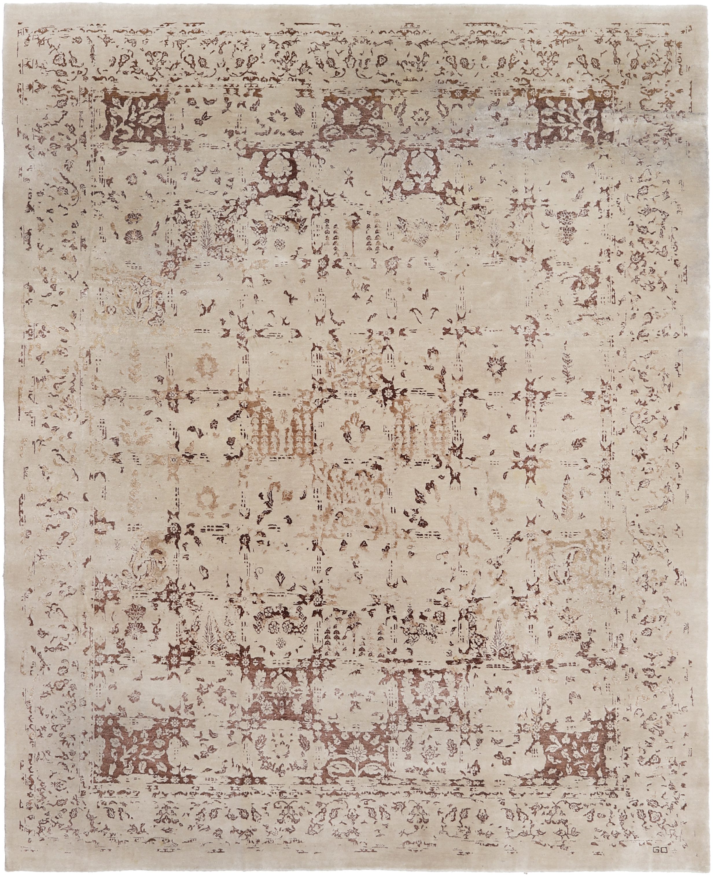 Carpet Avenue Teppich Garden with Silk Fine 300x250, Rechteck, Höhe: 12 mm