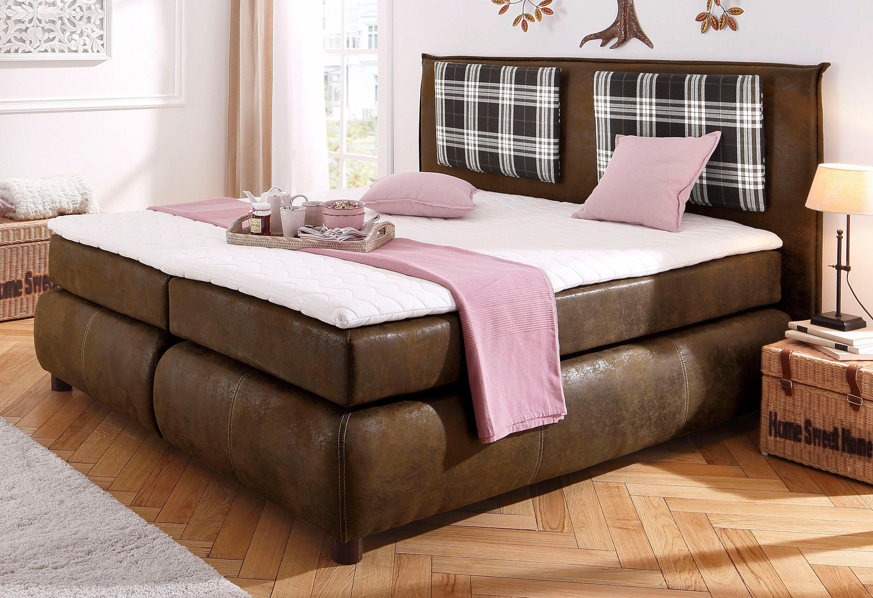 Boxspringbett ETIENNE von HOME AFFAIRE Einrichtungsvorschlag