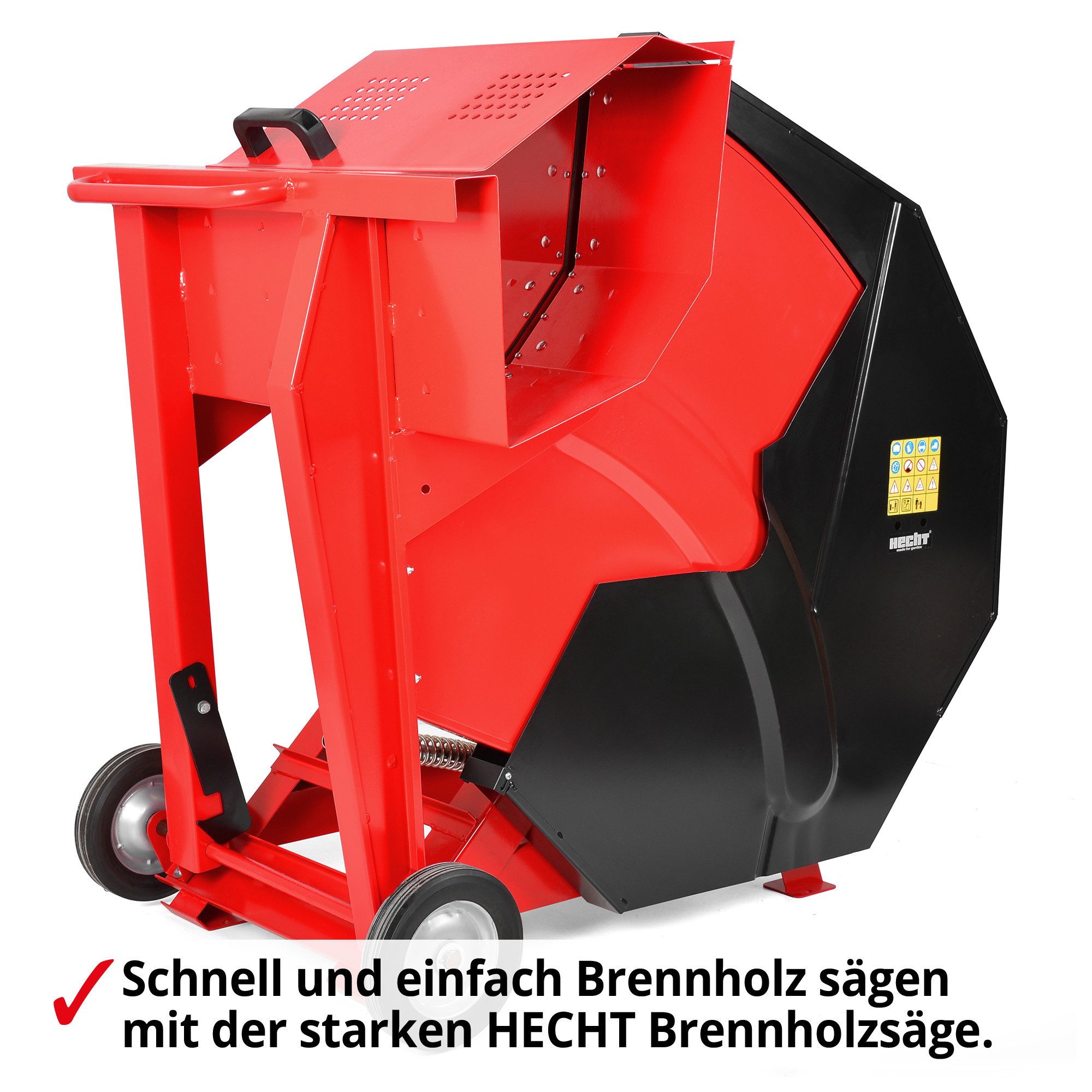 Hecht Wippkreissäge 850 Elektro mit 700 HM Sägeblatt, 5000 Watt, 250 mm Schnitttiefe