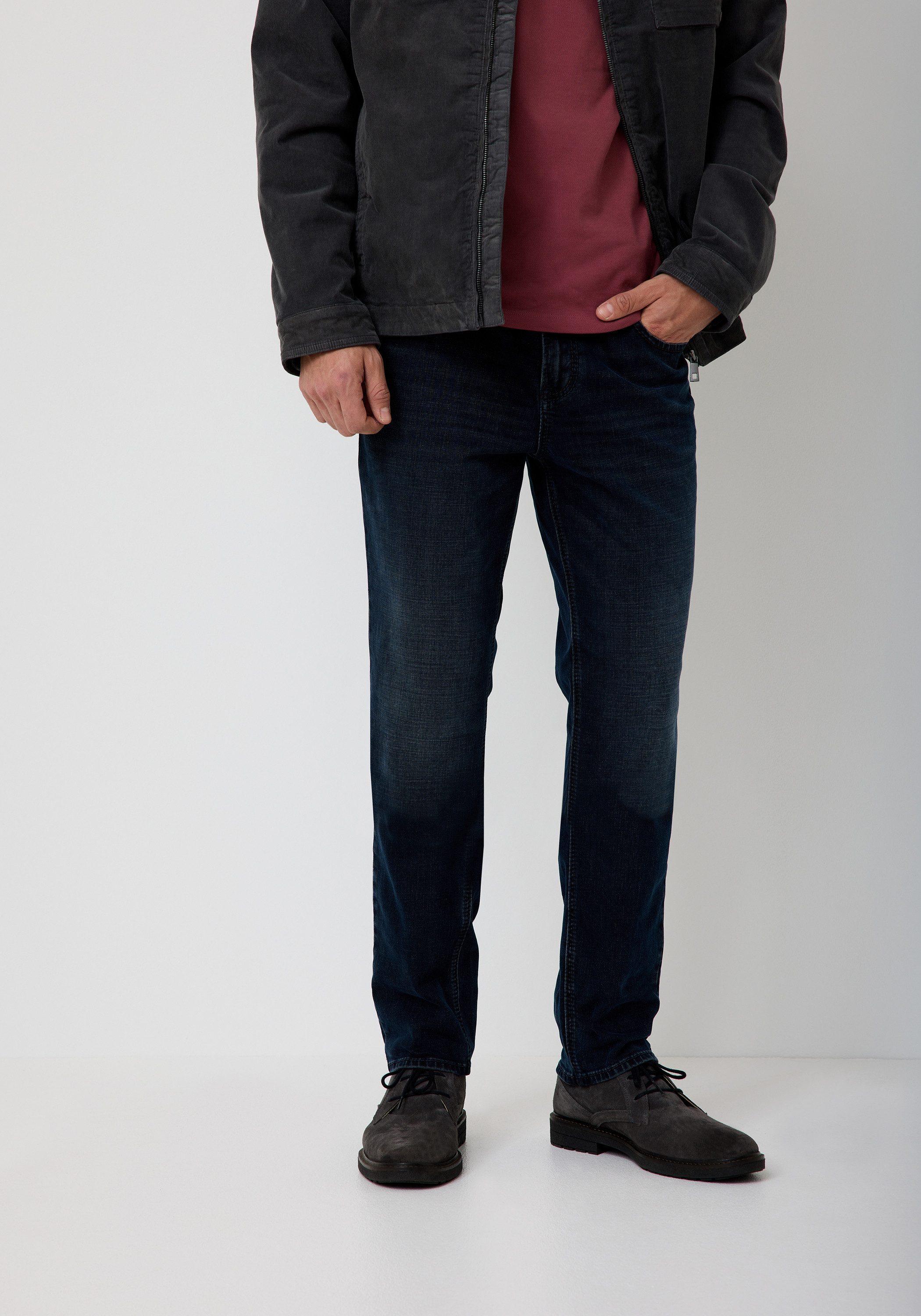 Paddock's Slim-fit-Jeans PIPE Saddle Stitch Slim Fit Hose mit FLEXX Elastizität