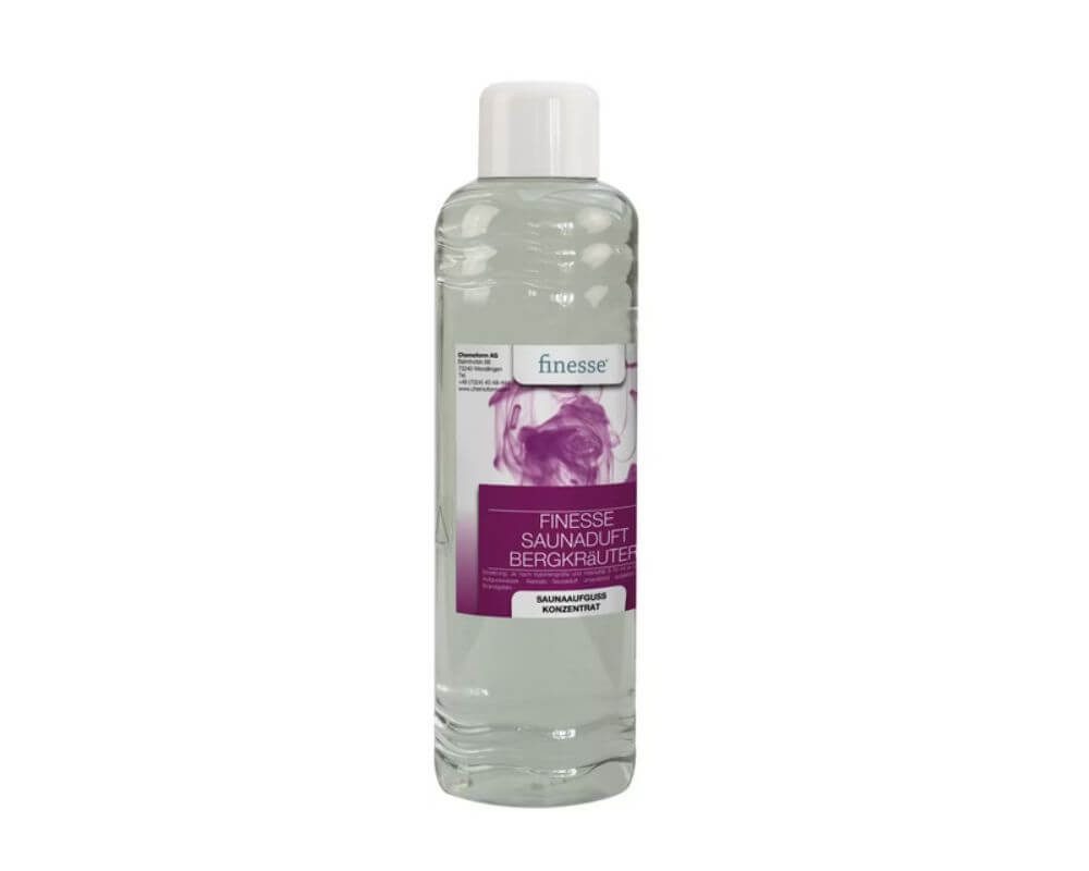 Chemoform Aufgusskonzentrat finesse Saunaduft Aufguss Bergkräuter 1000ml