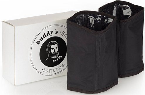 Buddy's Wein- und Sektkühler Buddy´s Bar, 2er Pack Kühlmanschetten, wasserabweisender Nylonstoff