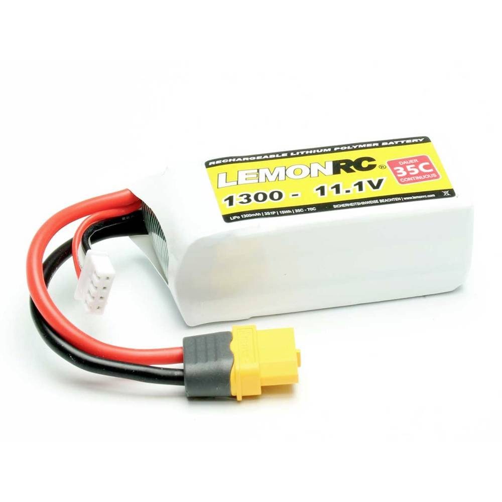 LemonRC LiPo Akku 1300 - 11.1V (35C Akku