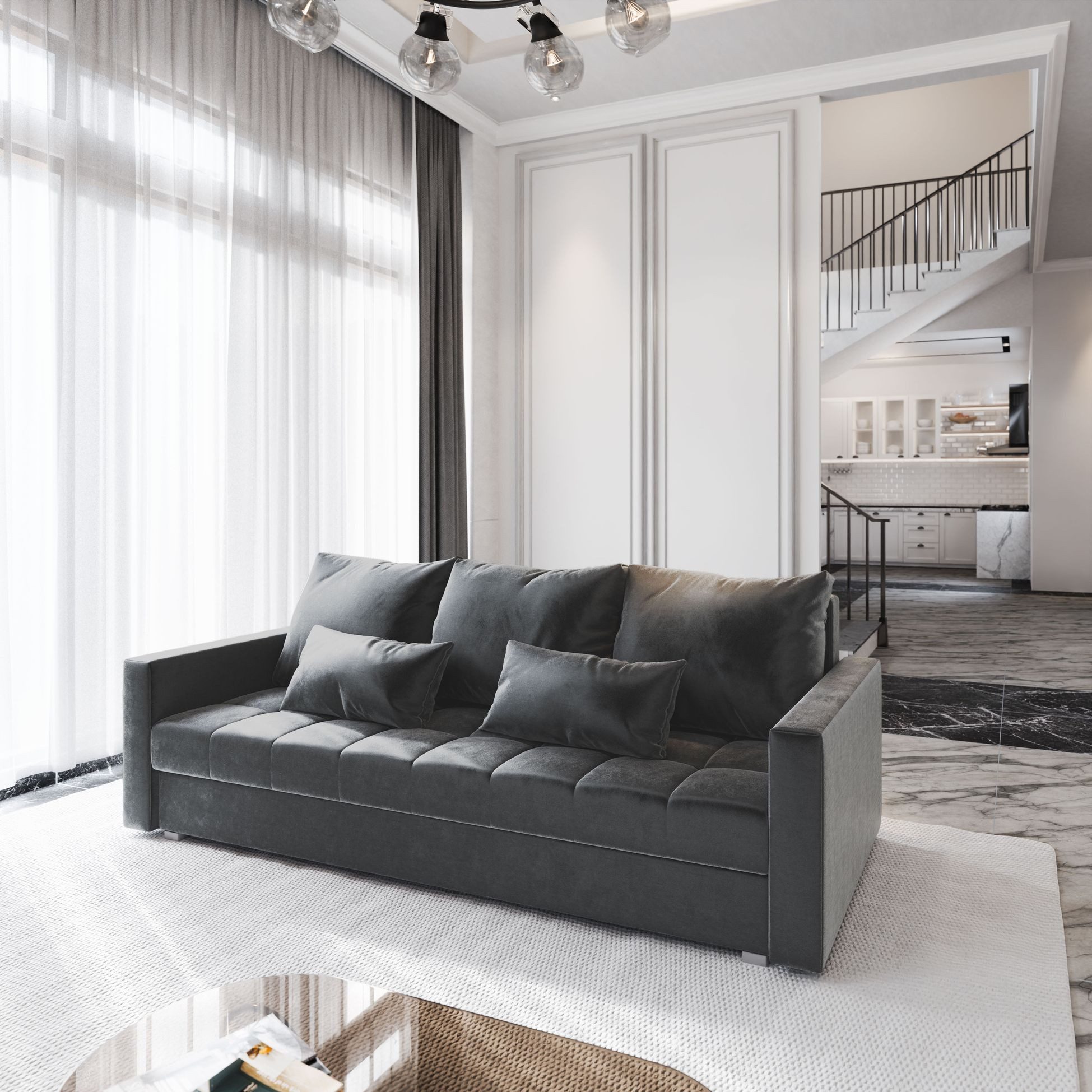 Masseno Sofa SIRO mit Schlaffunktion, Schlafsofa, günstig online kaufen