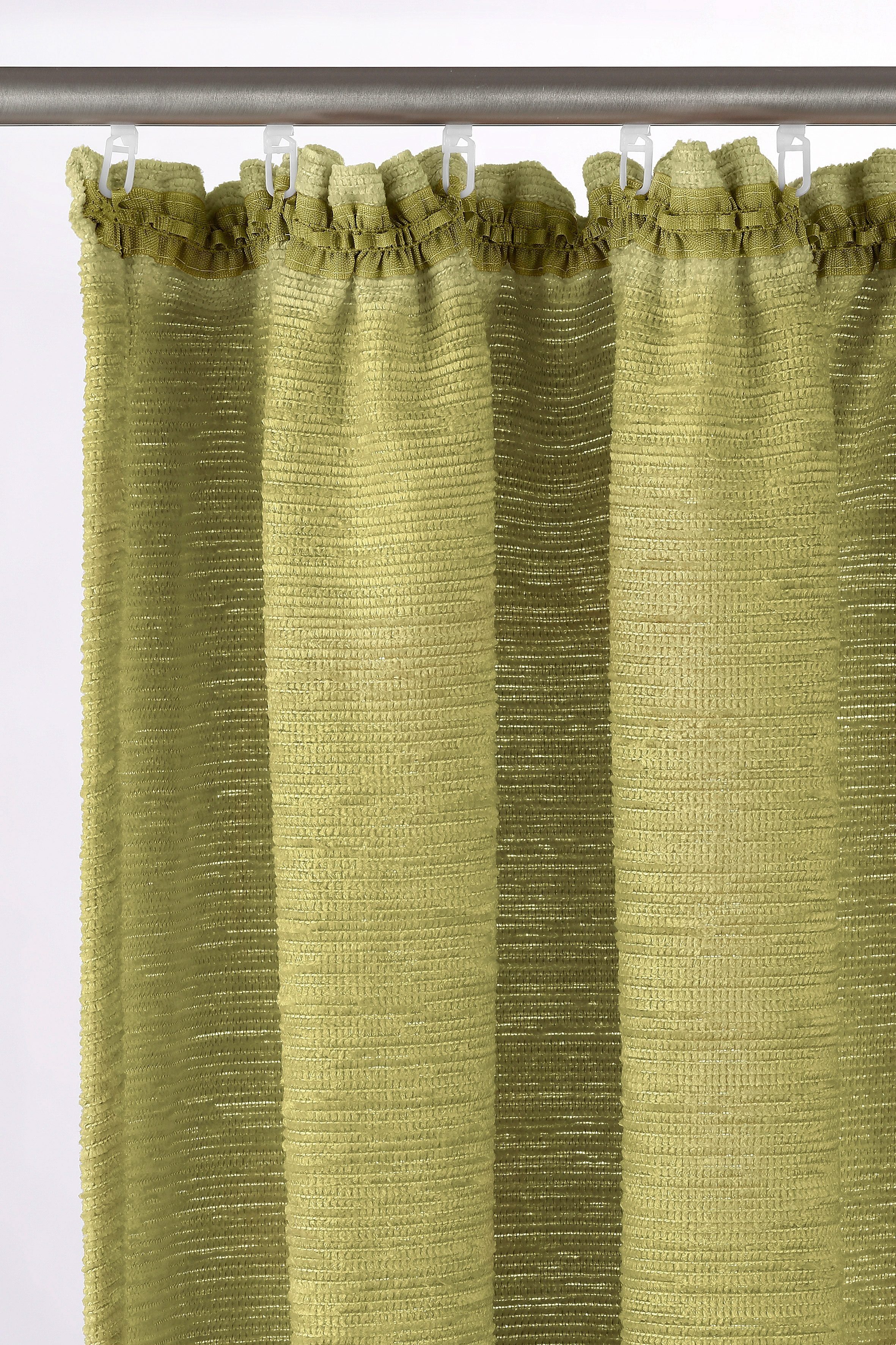 Wirth Vorhang B-Holmsund (1 St), Kräuselband, blickdicht, Chenille