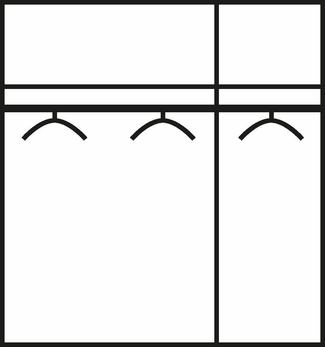 Grundriss WIMEX Schwebetürenschrank
