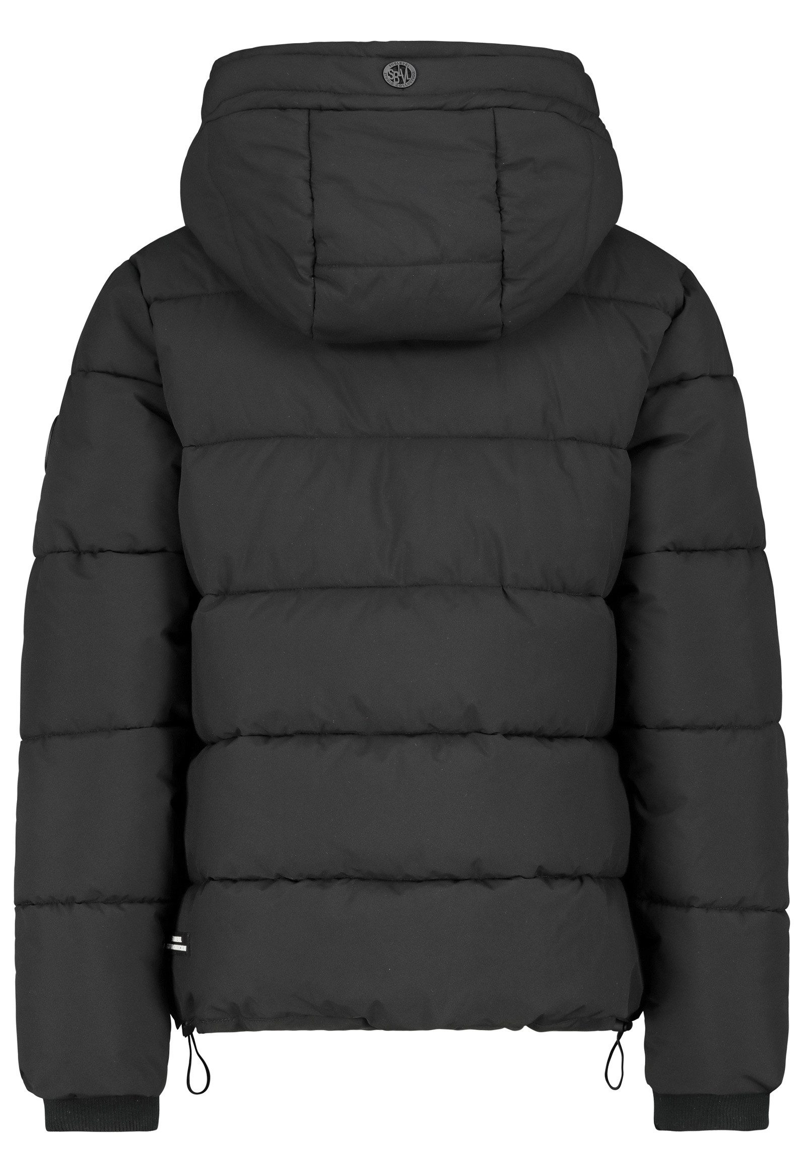 SUBLEVEL Steppjacke Damen mit Kapuze gefütterte Winter Jacke – Bild 4 von 5