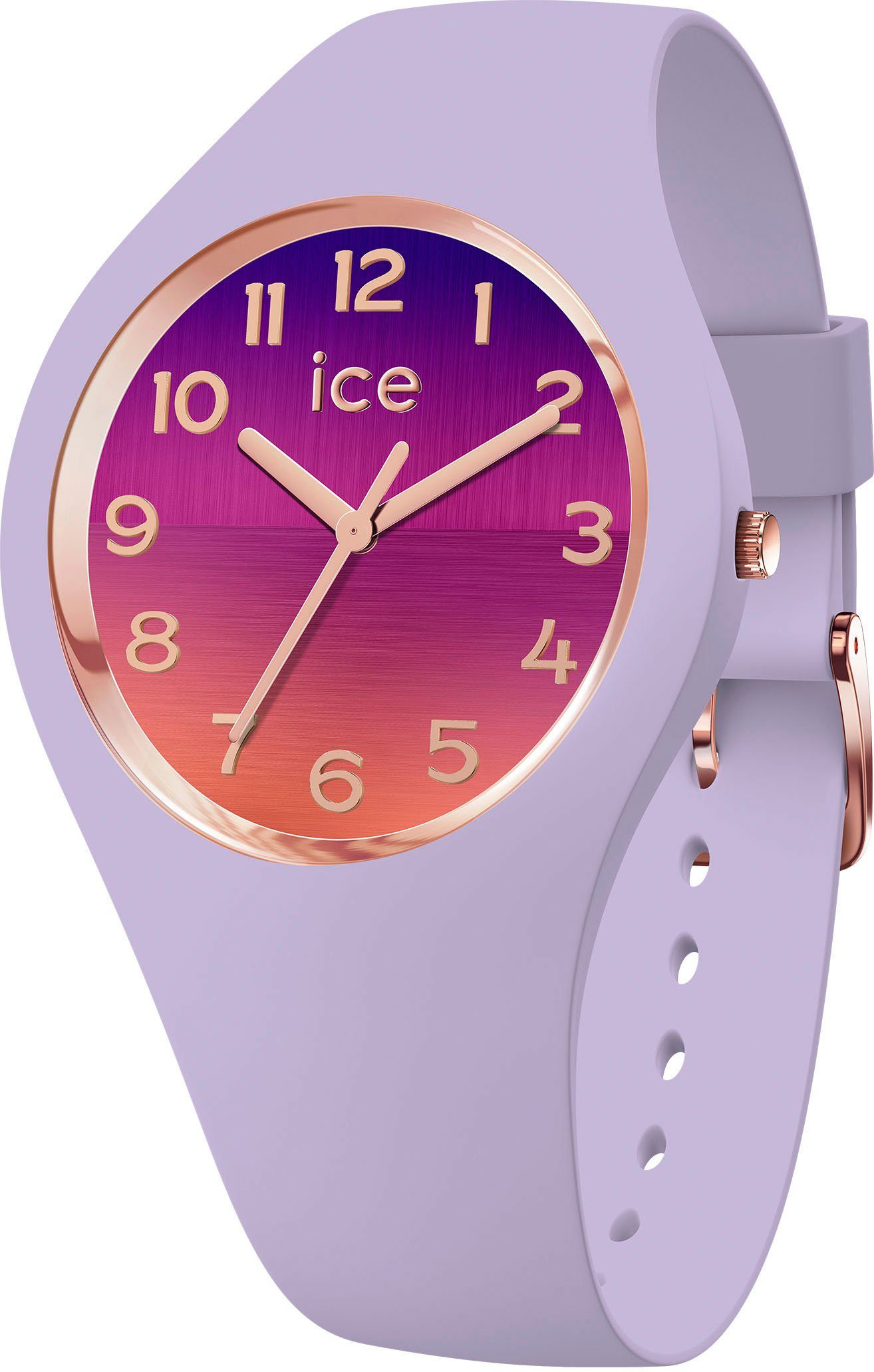 night - ICE 021360 Purple Small Quarzuhr - 3H, horizon ice-watch -