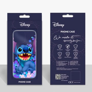 Disney Handyhülle Handyhülle Stitch 001 Disney Partial Print Transparent