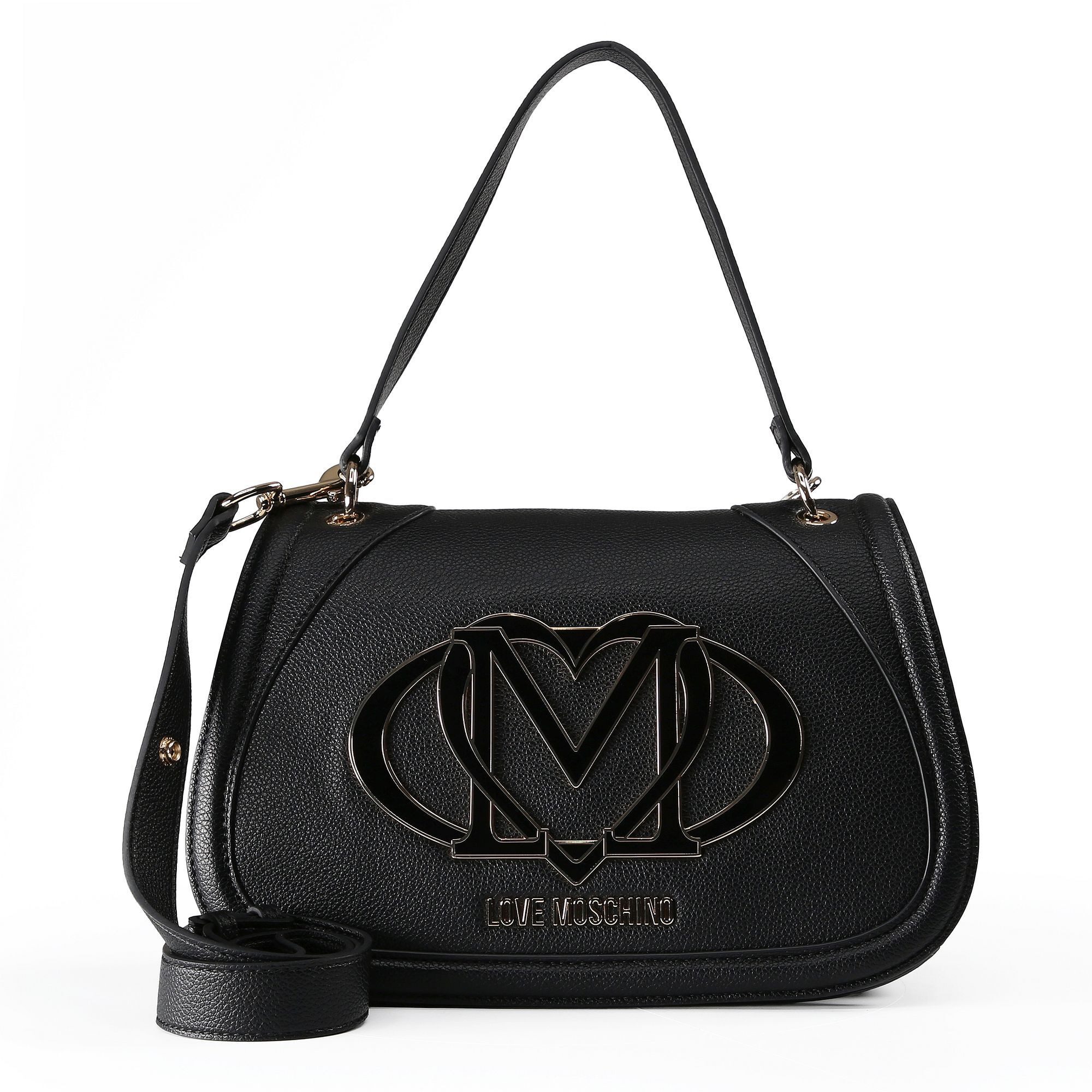 LOVE MOSCHINO Schultertasche Logo, Polyurethan