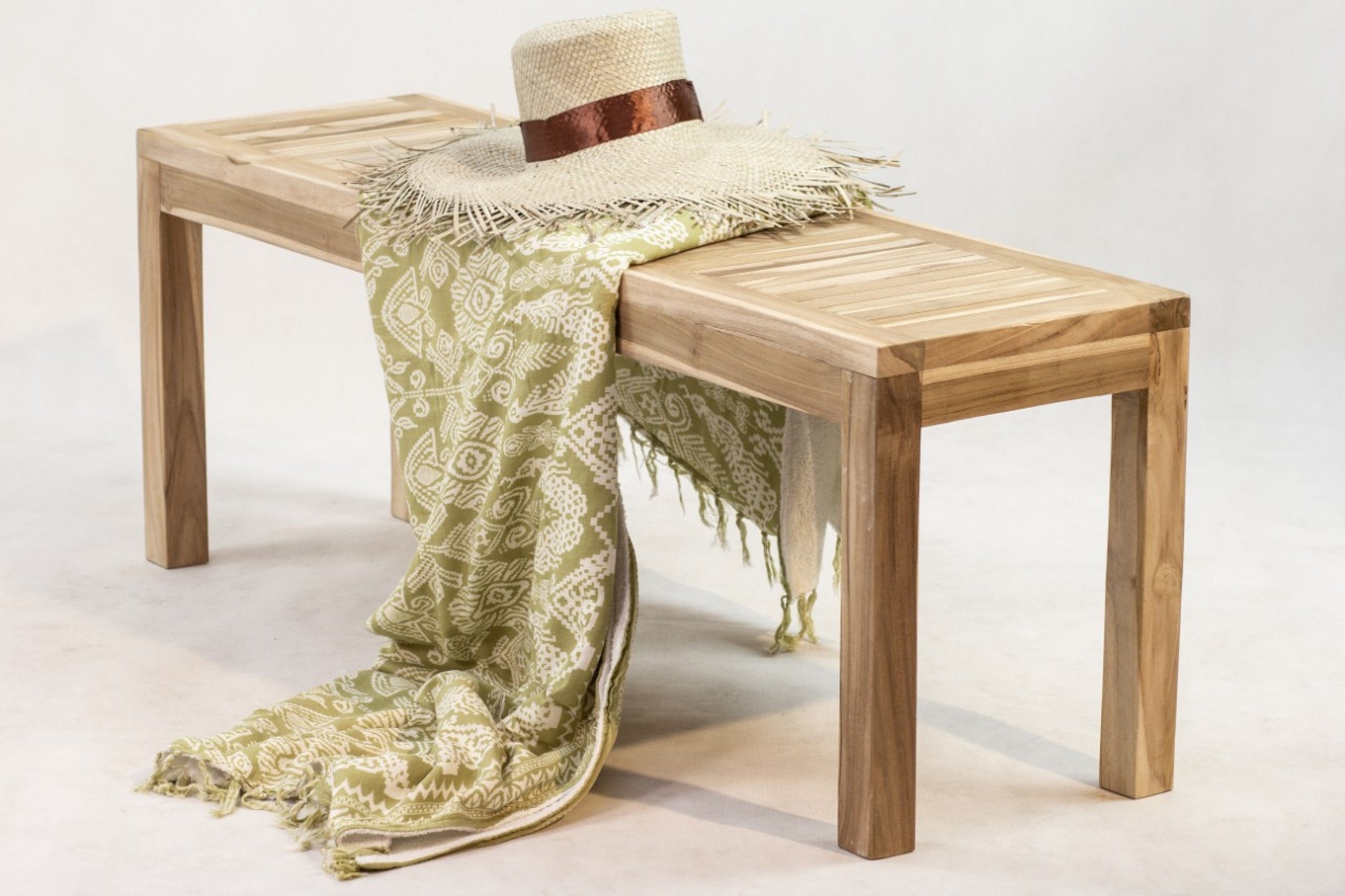 Bank Gartenbank 3-sitzer Holz Teak Parkbank Holzbank Sitzbank Bank Garten