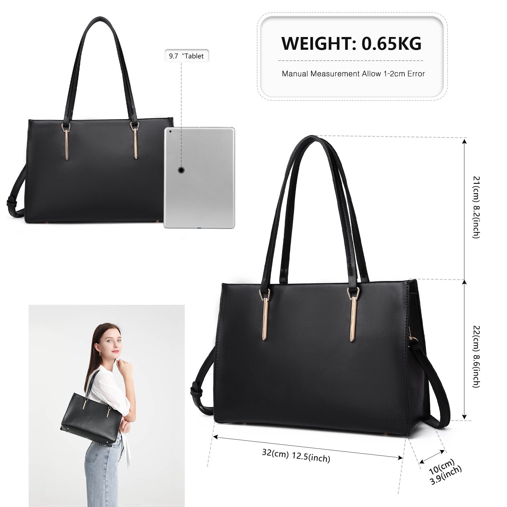 Miss Lulu Schultertasche Damen Shopper aus günstig online kaufen