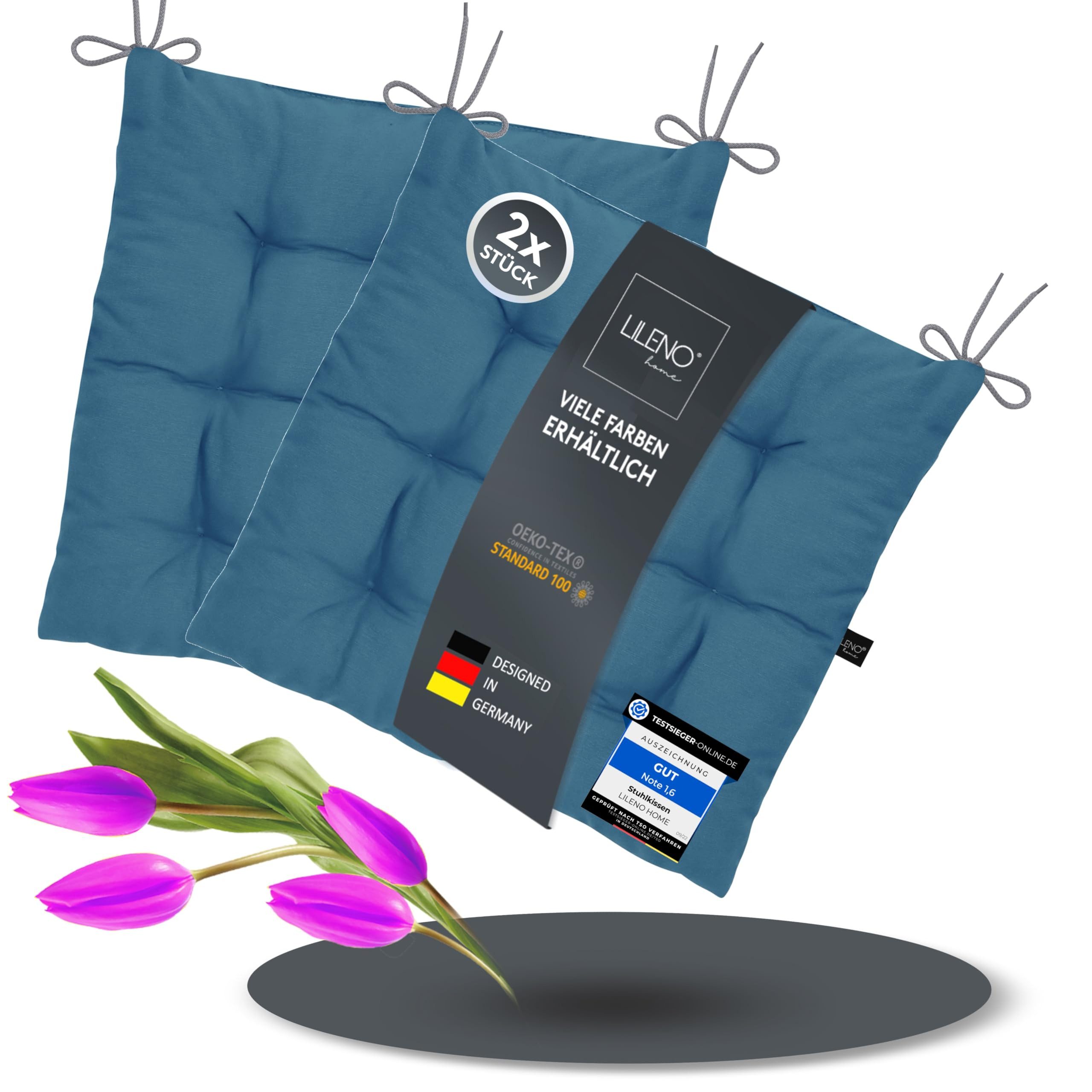LILENO HOME Stuhlkissen Sitzkissen für Gartenstuhl, günstig online kaufen