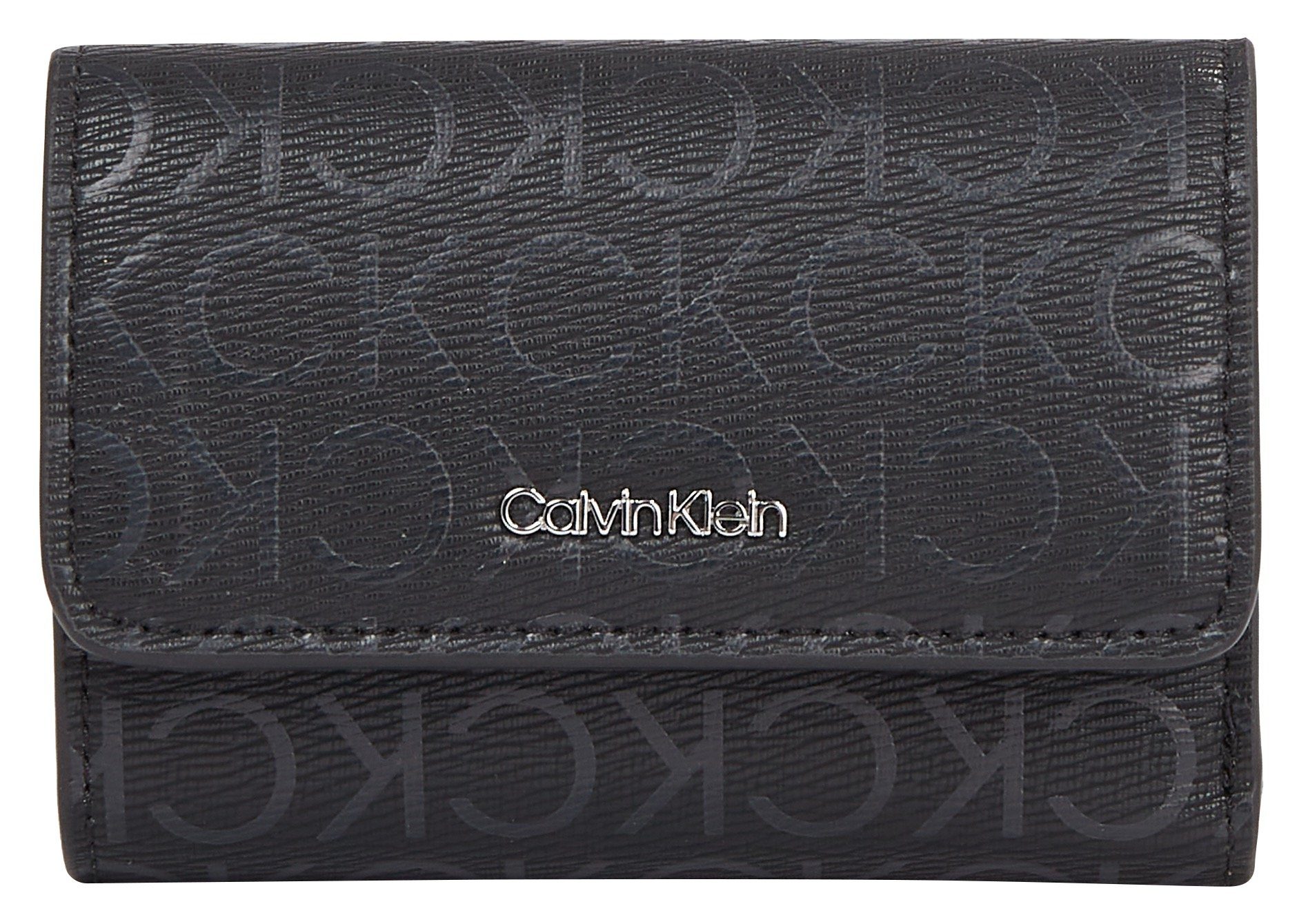 Calvin Klein Geldbörse CK MUST SMALL TRIFOLD_EPI MONO, GeldbeutelPortemonnaie Damenbörse