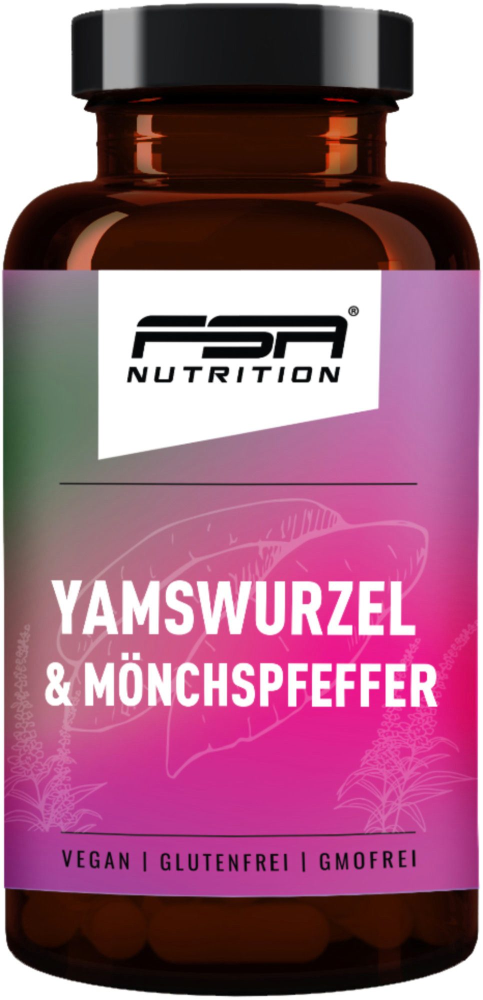 FSA NUTRITION Yamswurzel & Mönchspfeffer Kapseln, 98 g