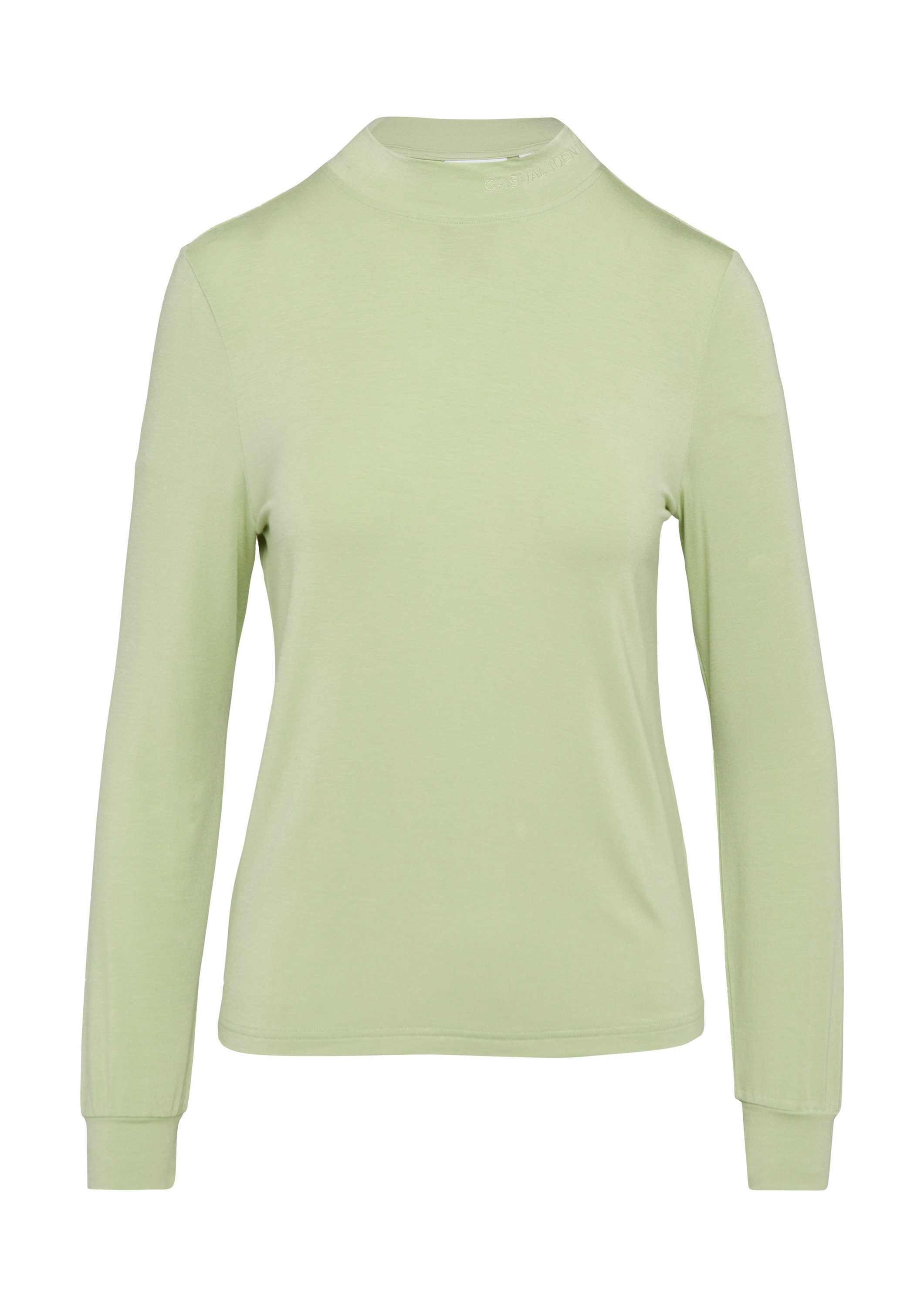 comma Langarmshirt T-Shirt Semitransparentes Longsleeve mit günstig online kaufen