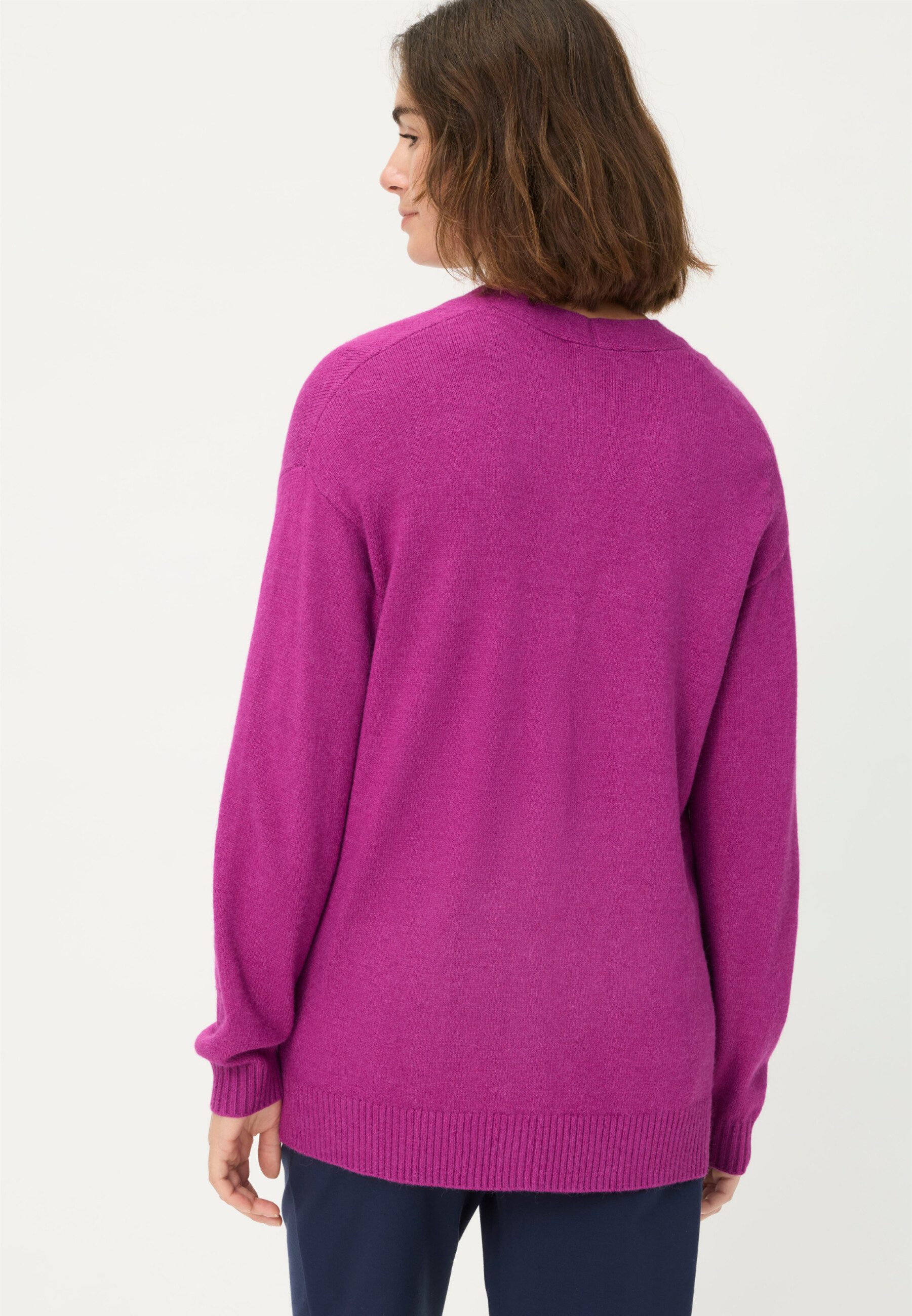 Olsen Cardigan mit V-Ausschnitt