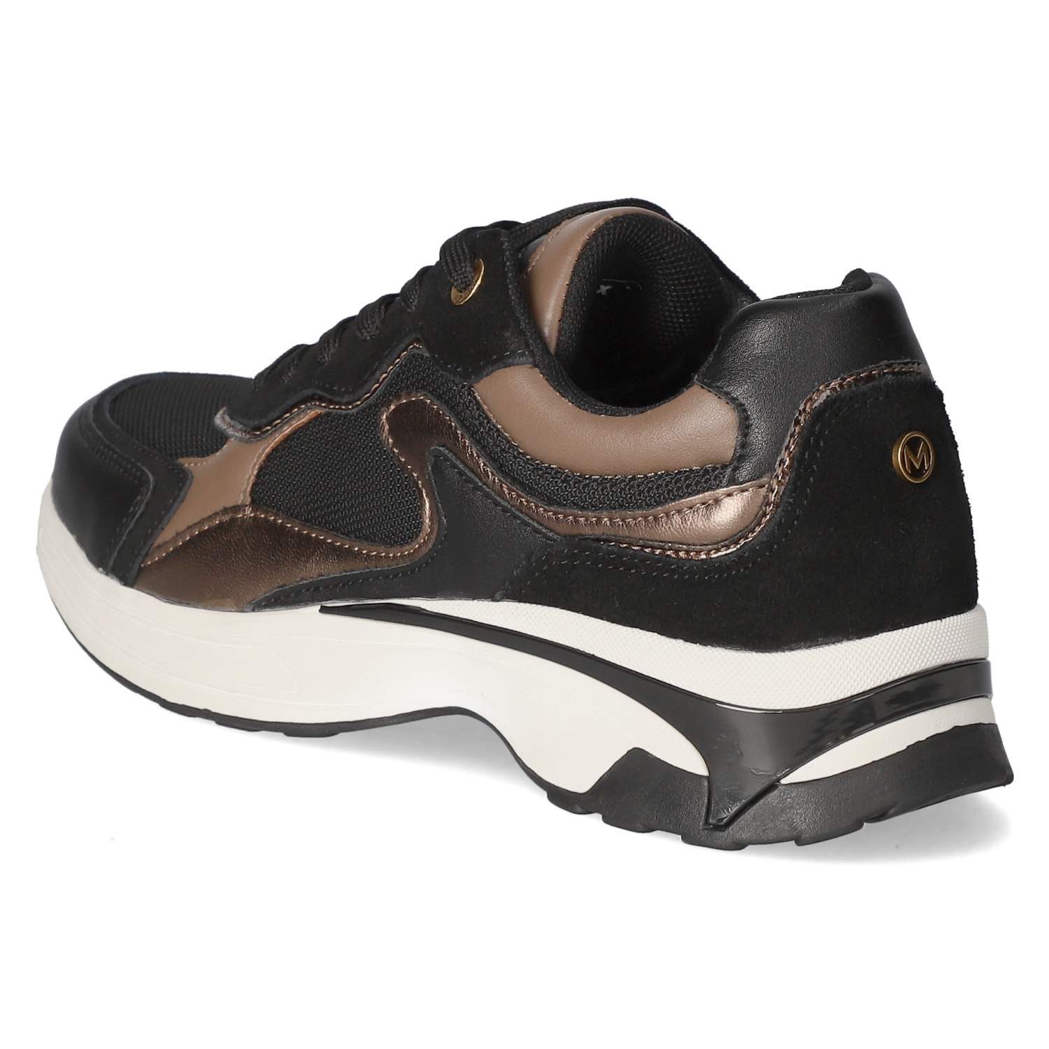 Mexx Mexx MI001001253W1101 Damen Textil & Synthetik schwarz Schnürschuh