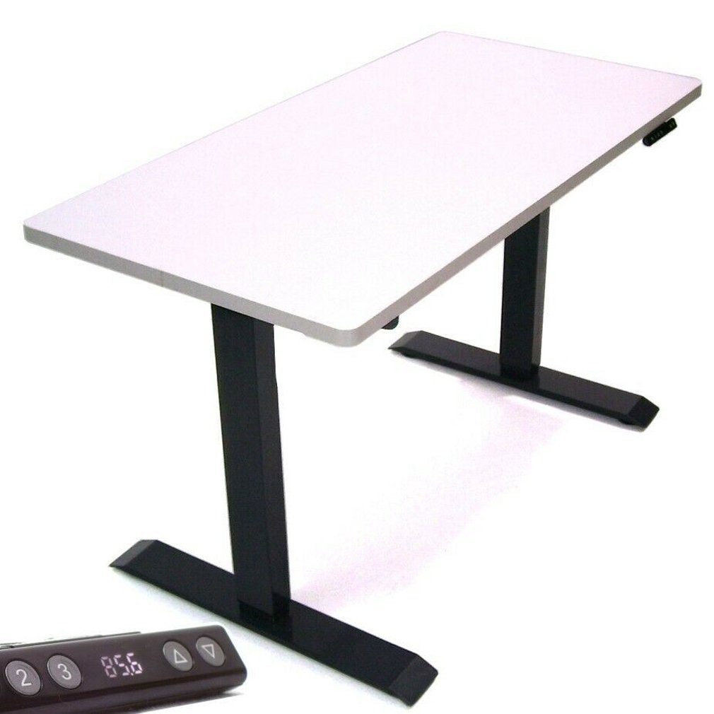 Apex Schreibtisch Elektrisch höhenverstellbarer Schreibtisch 120x60 Arbeitstisch 0/03 Tischgestell (2-St)