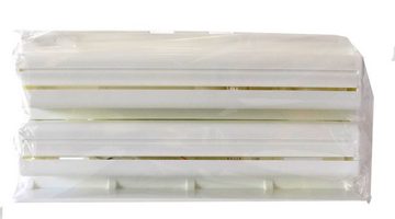 DOTMALL Küchenrollenhalter Wandmontierter Rollenhalter mit Schneider aus weißem Edelstahl