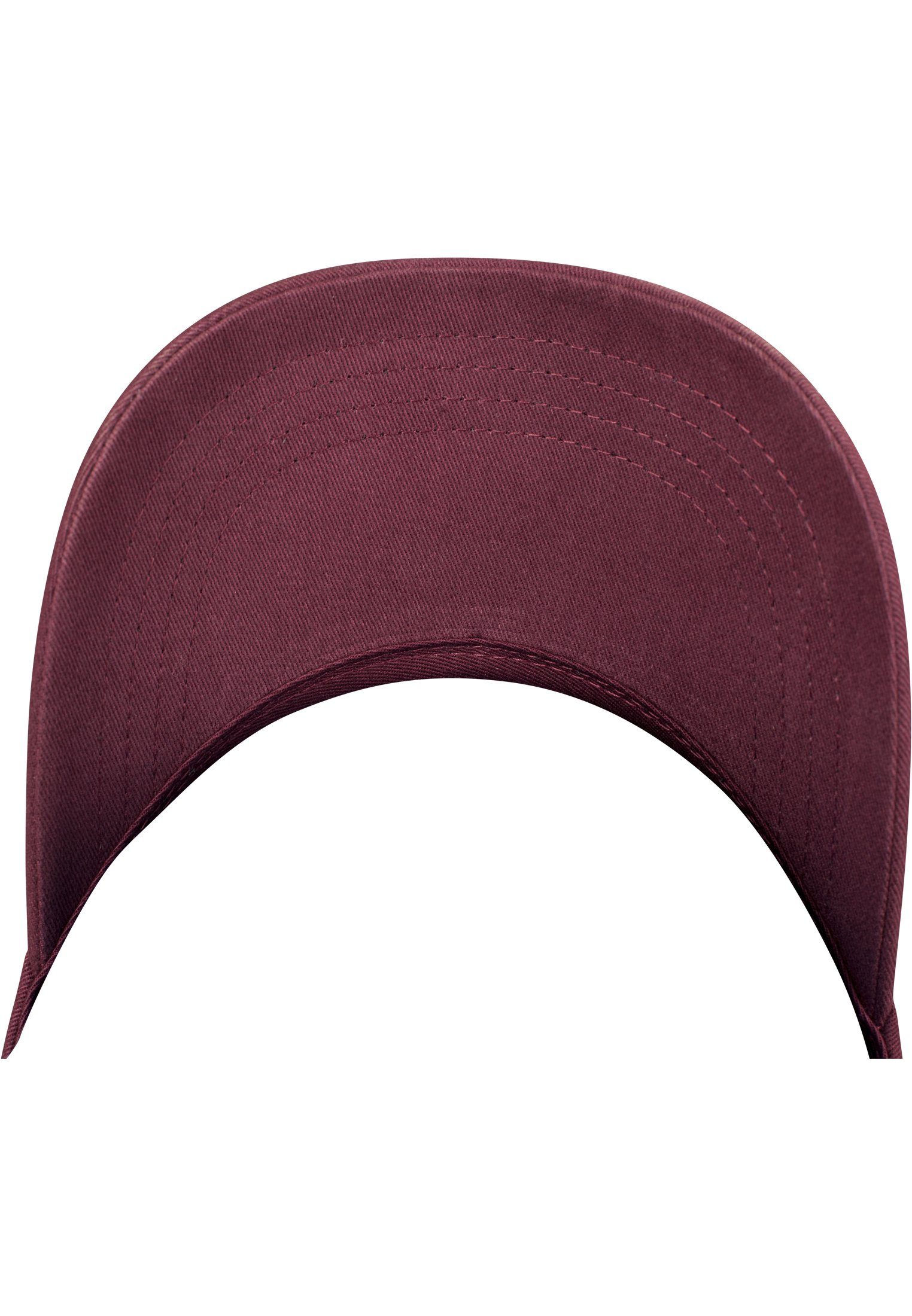 Cap Flex Dad Accessoires maroon Flexfit Cotton Cap Peached Twill