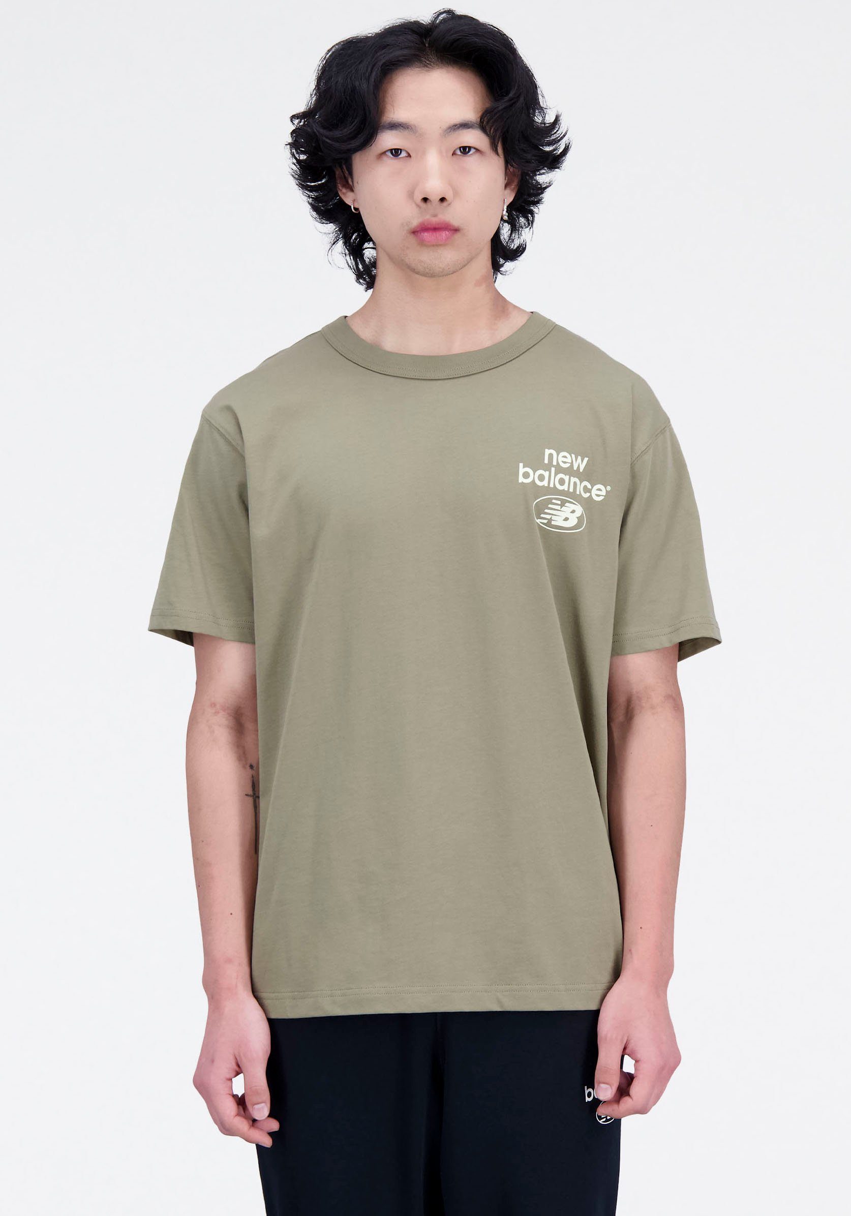 New Balance T-Shirt NB ESSENTIALS LOGO T-SHIRT CGN