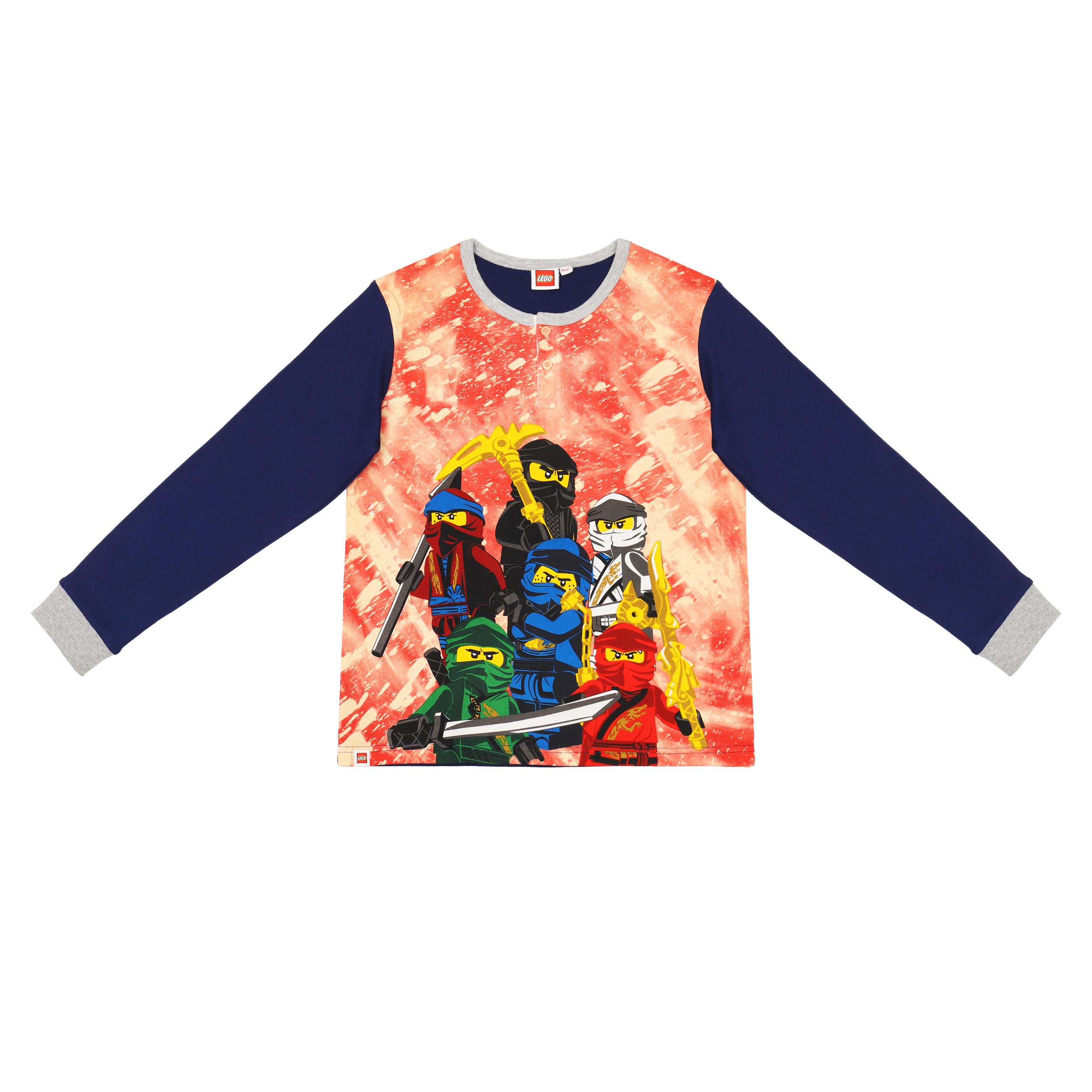 LEGO® Pyjama LEGO Ninjago Schlafanzug Pyjama Jungen – Bild 4 von 5