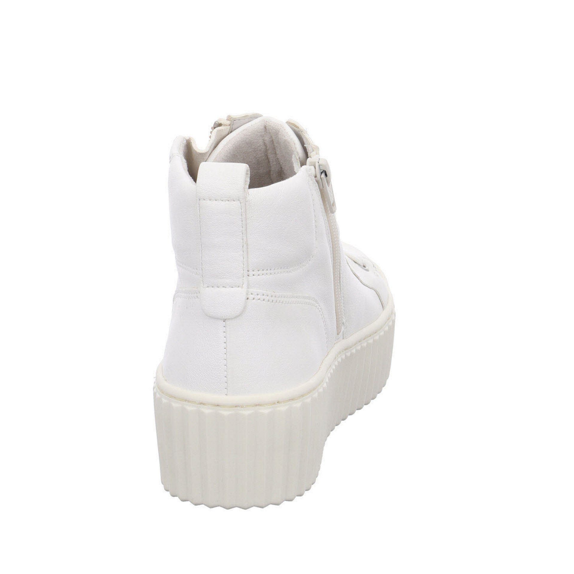 Gabor Damen Sneaker Schuhe (latte) Weiß Sneaker Glattleder Sport Halbschuhe Sneaker