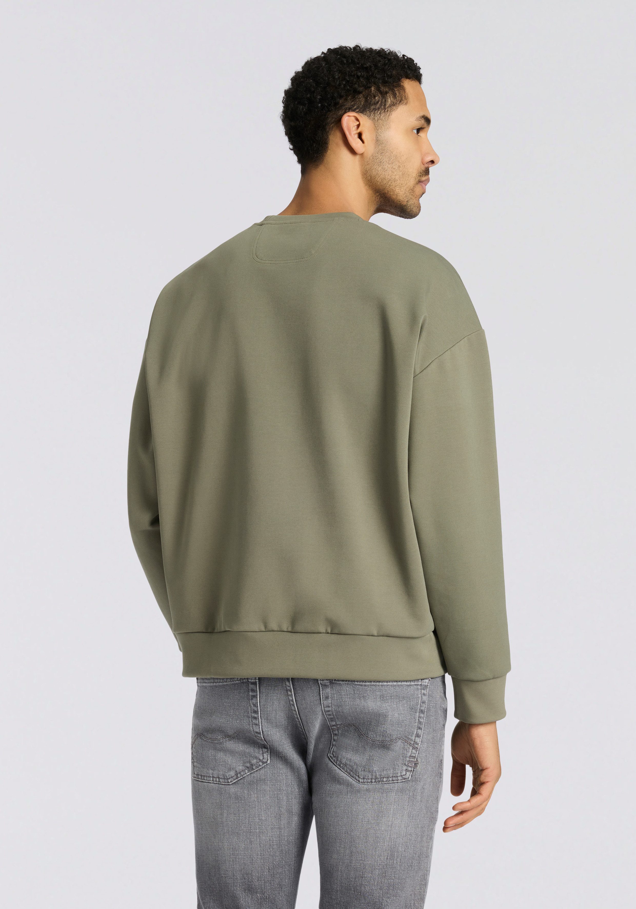 BOSS GREEN Sweatshirt Stenson oversize fit, Rundhalsausschnitt