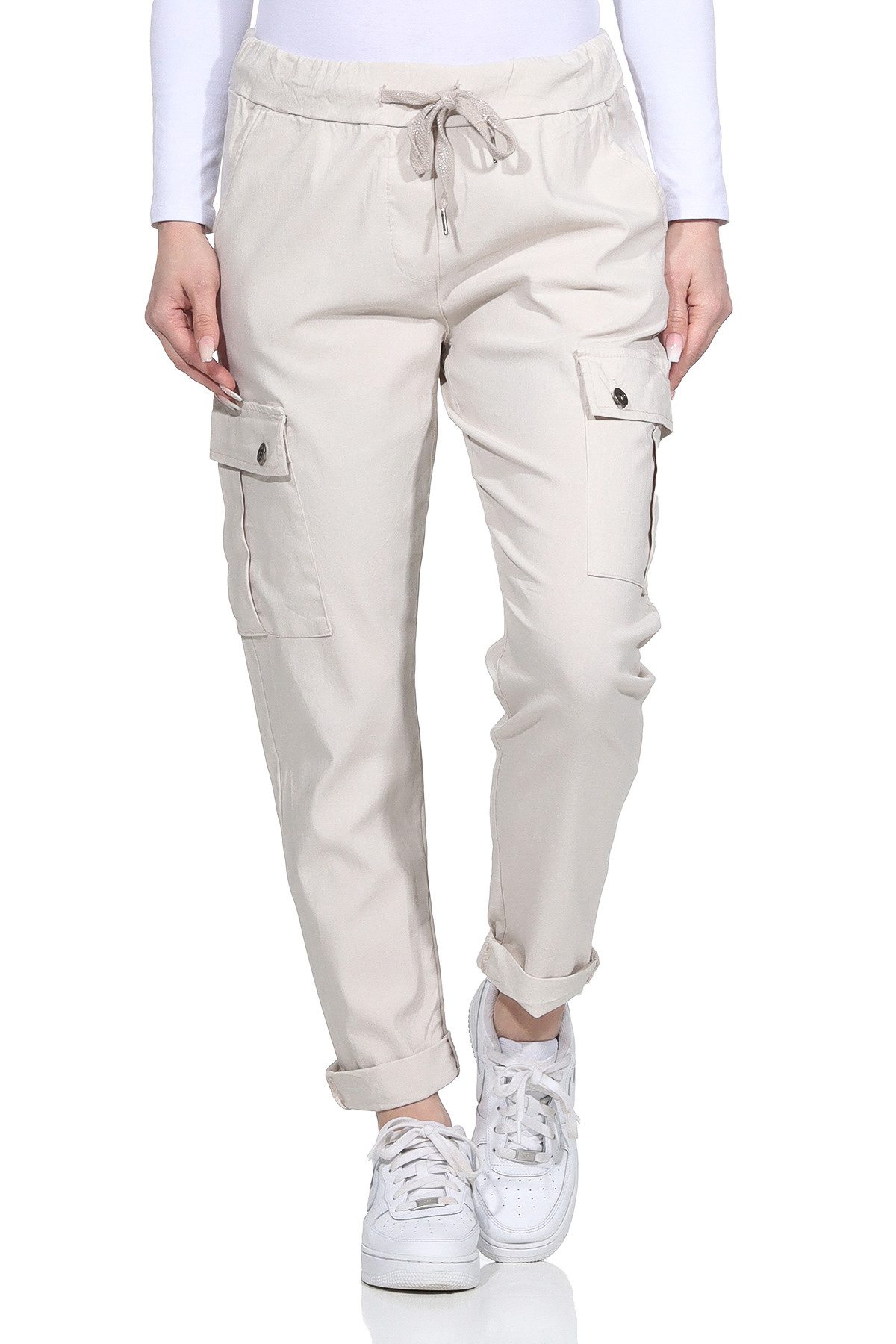 OriginalYou Cargohose Damen Freizeithose Schlupfhose moderne günstig online kaufen