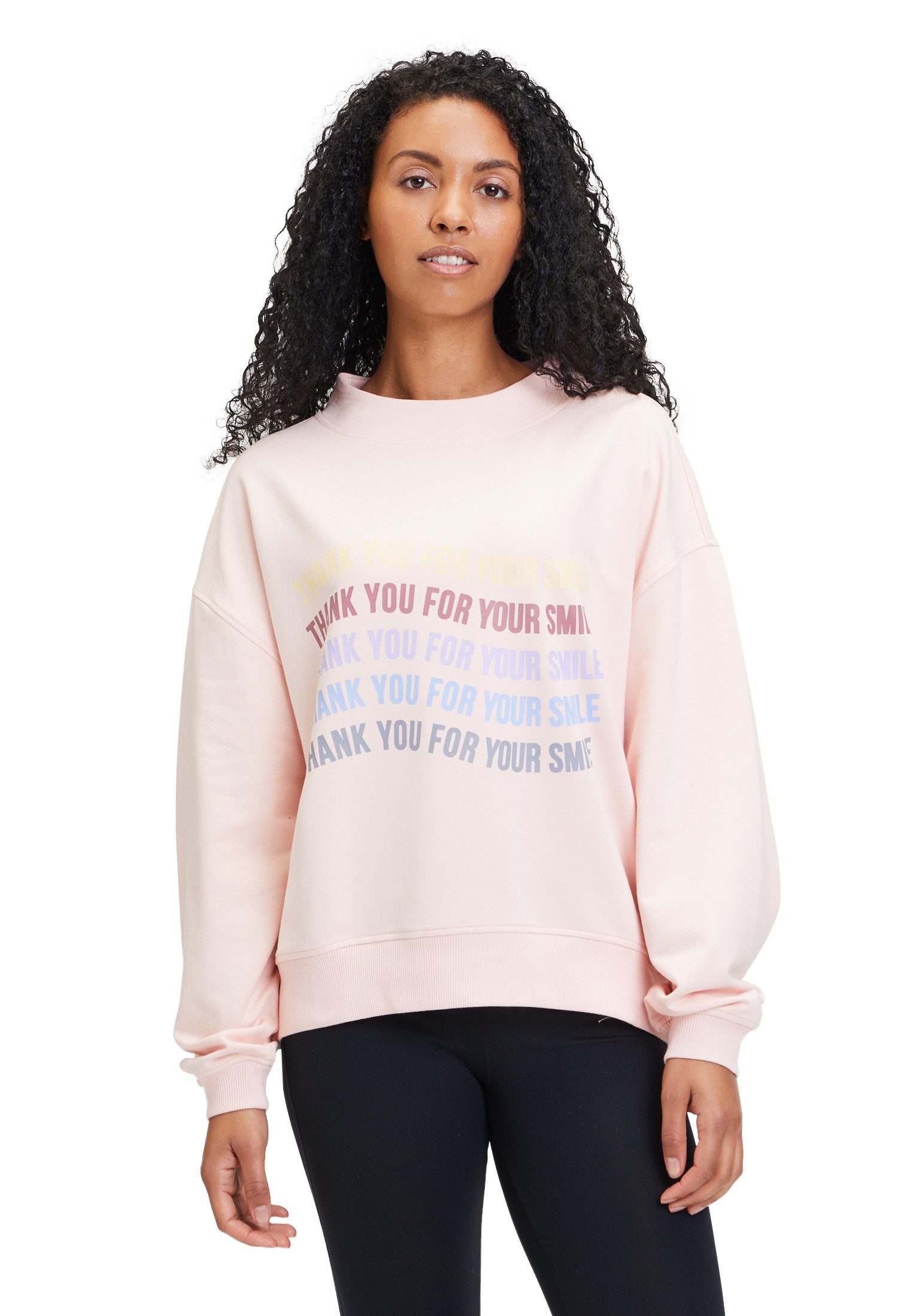 Sweatshirt Betty Barclay Sweatpullover mit Rundhalsausschnitt