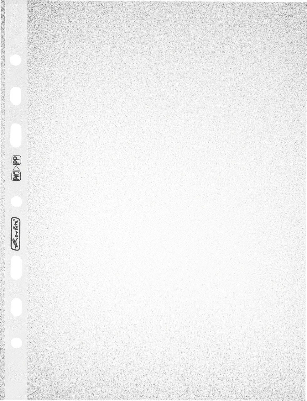 Prospekthülle herlitz Prospekthülle A5 PP Standard genarbt