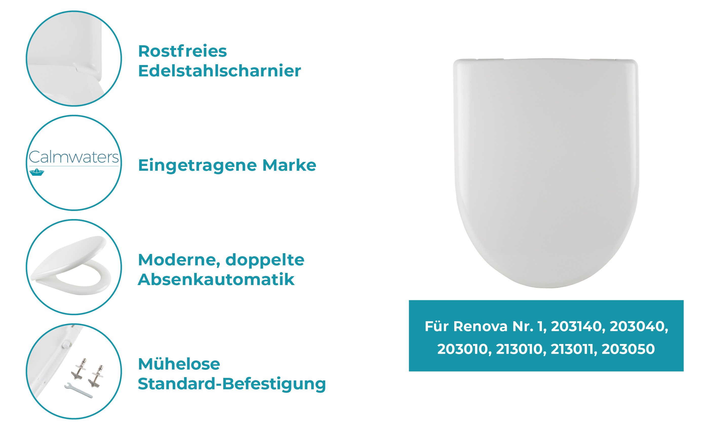 Calmwaters WC-Sitz Renova Nr. 1 (Alternative günstig online kaufen