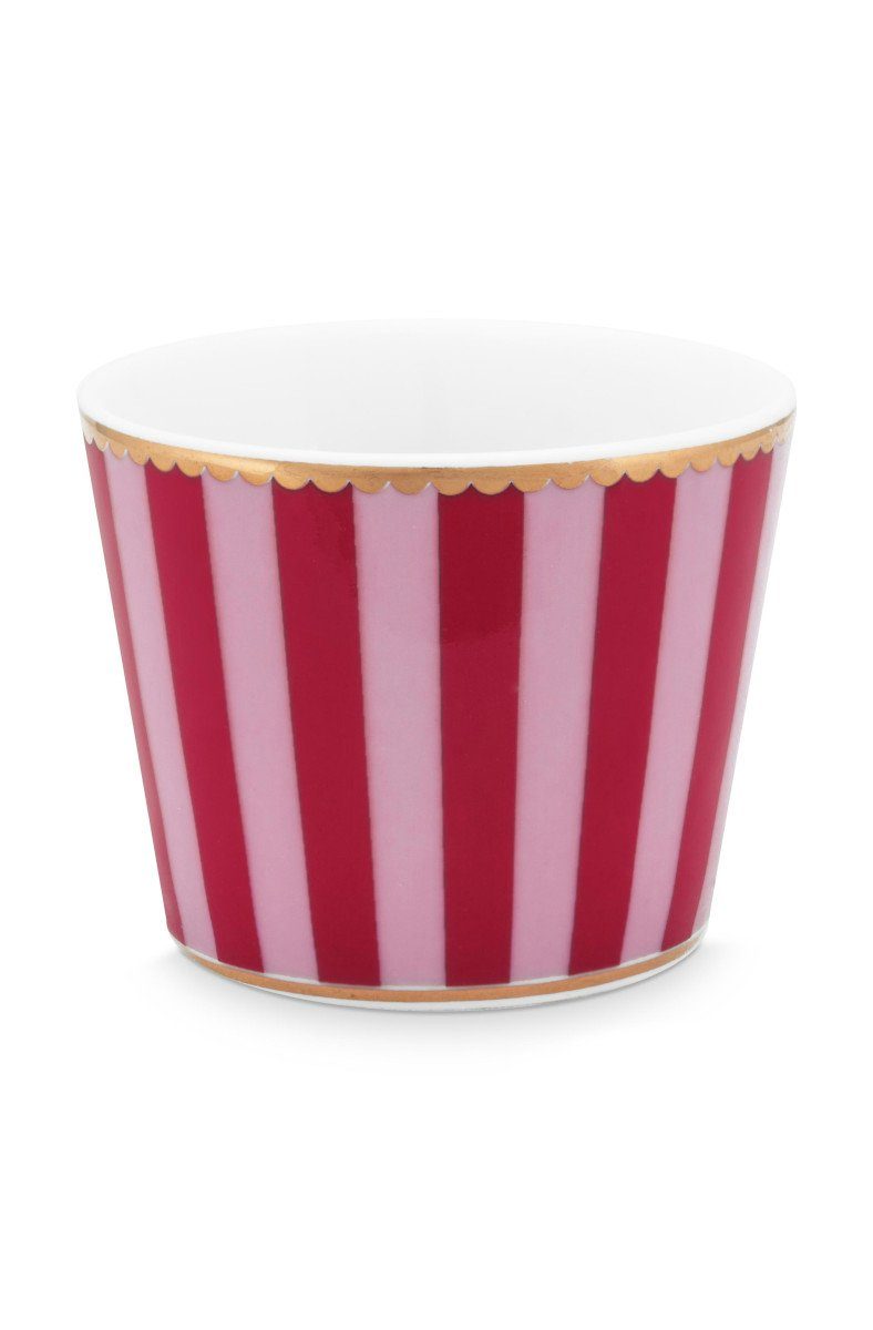 PiP Studio Eierbecher Love Birds Stripes Eierbecher rot/pink