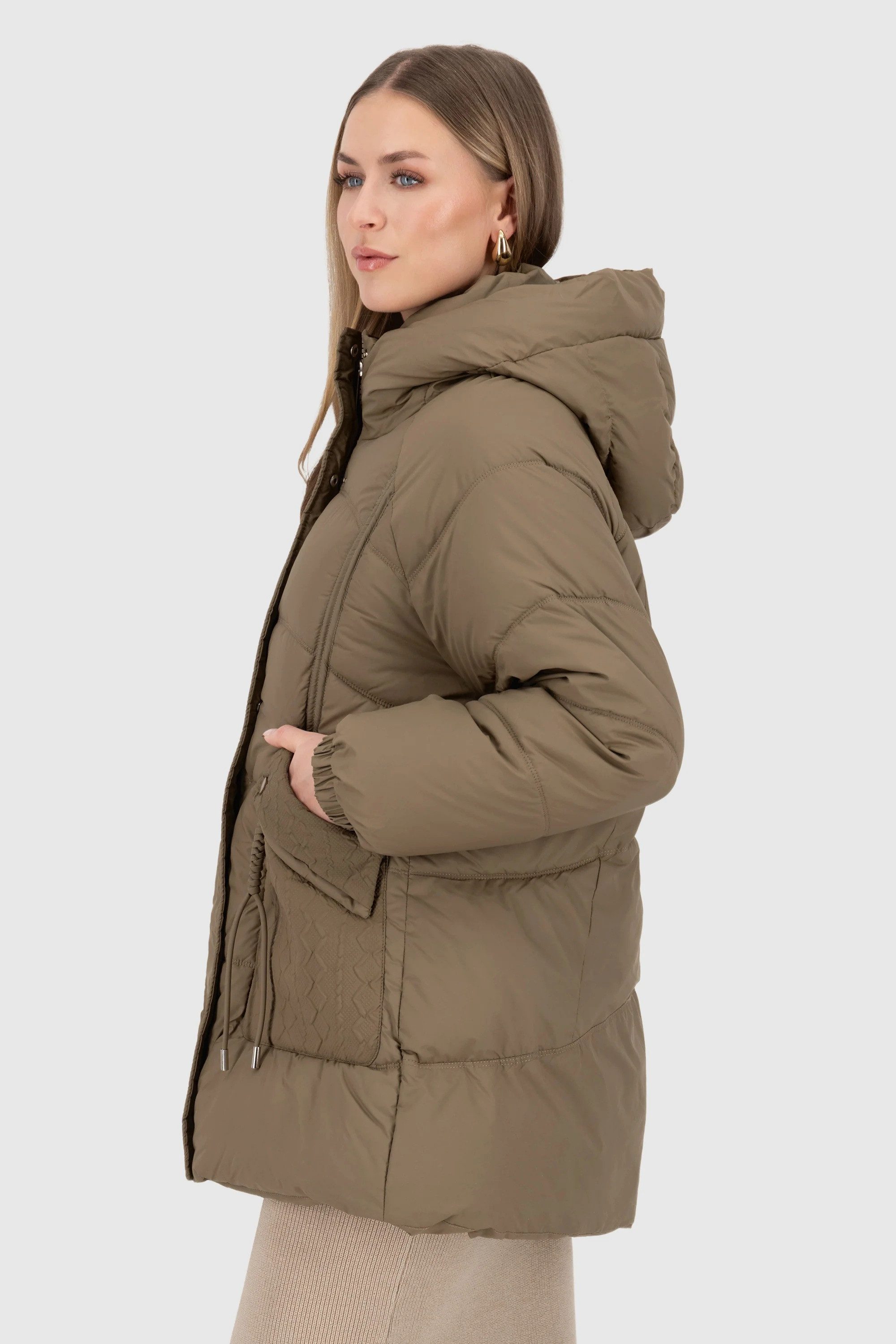 Alife & Kickin Winterjacke GlorianaAK A CS Puffer Jacket Steppjacke Oversized Fit & Bewegungsfreiheit