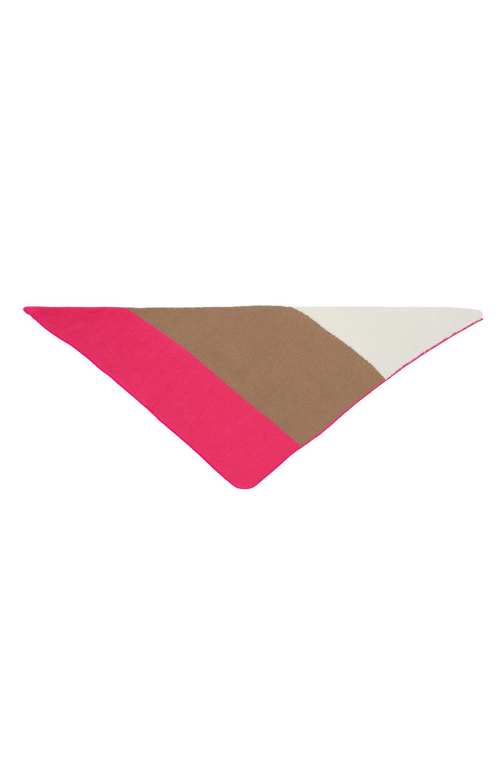 Faera Modeschal Modern mit Kontrastnaht, (1-St), 9429 in Beige