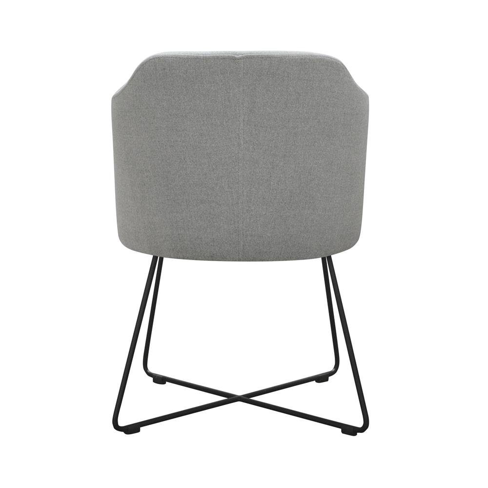 JVmoebel Stuhl, Polster Design Armlehne Gruppe Garnitur 8 Lehnstühl Moderne Grau Set Grüne Stühle