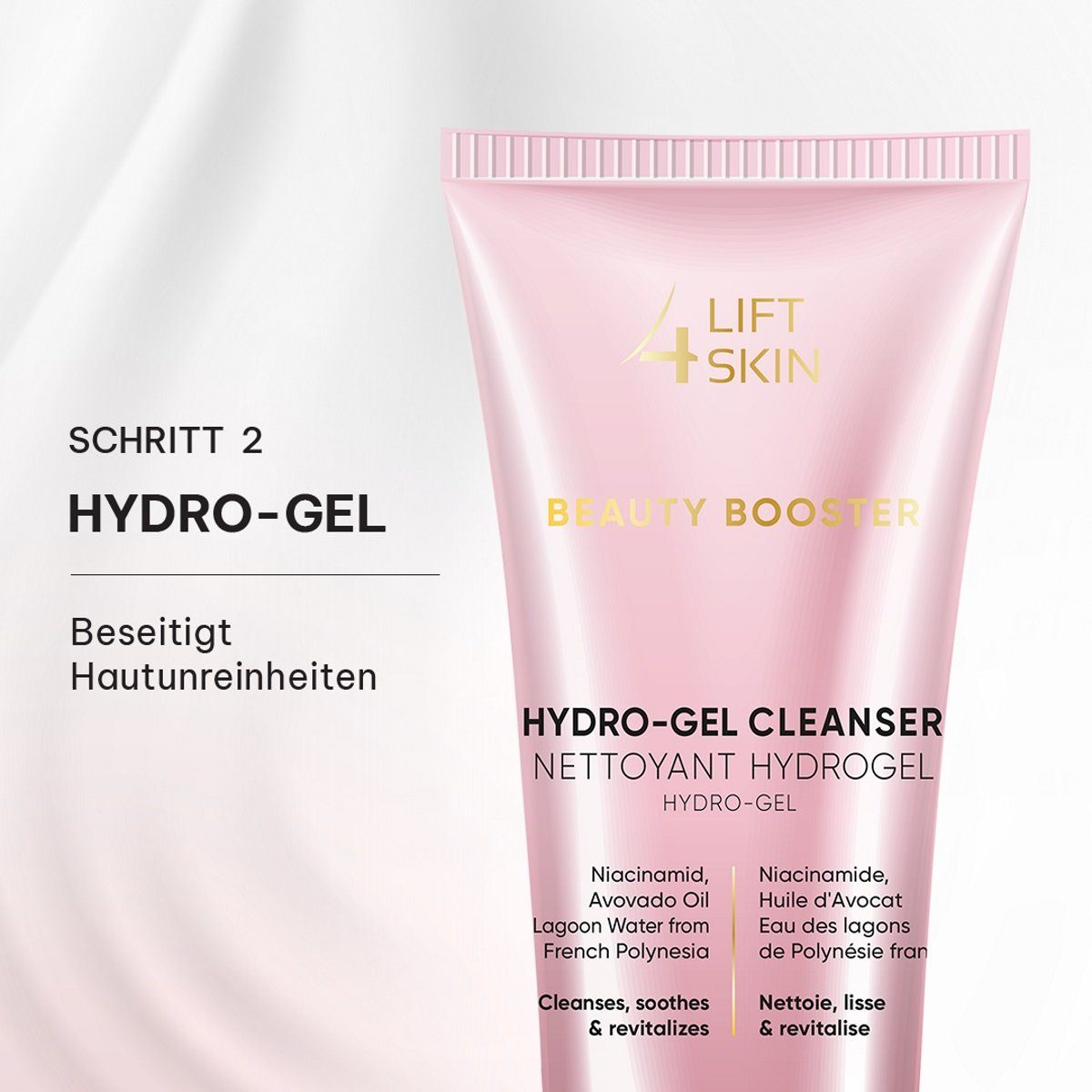 Cleanser ml Booster 150 Oceanic Gel Hydro Beauty Gesichts-Reinigungsfluid Oceanic Lift4Skin