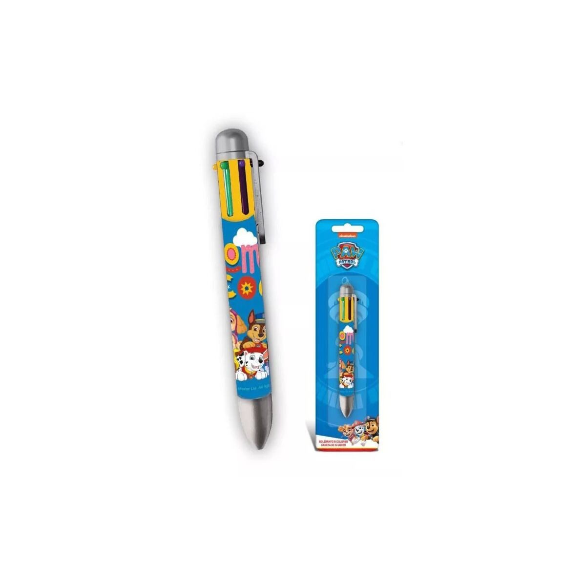 PAW PATROL Kreativset Paw Patrol 6-Farben Stift
