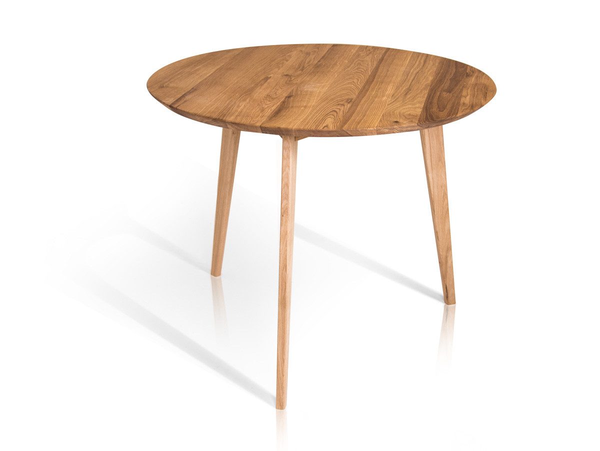 Main Möbel Esstisch Tisch 75cm 'Madrid' Wildeiche massiv