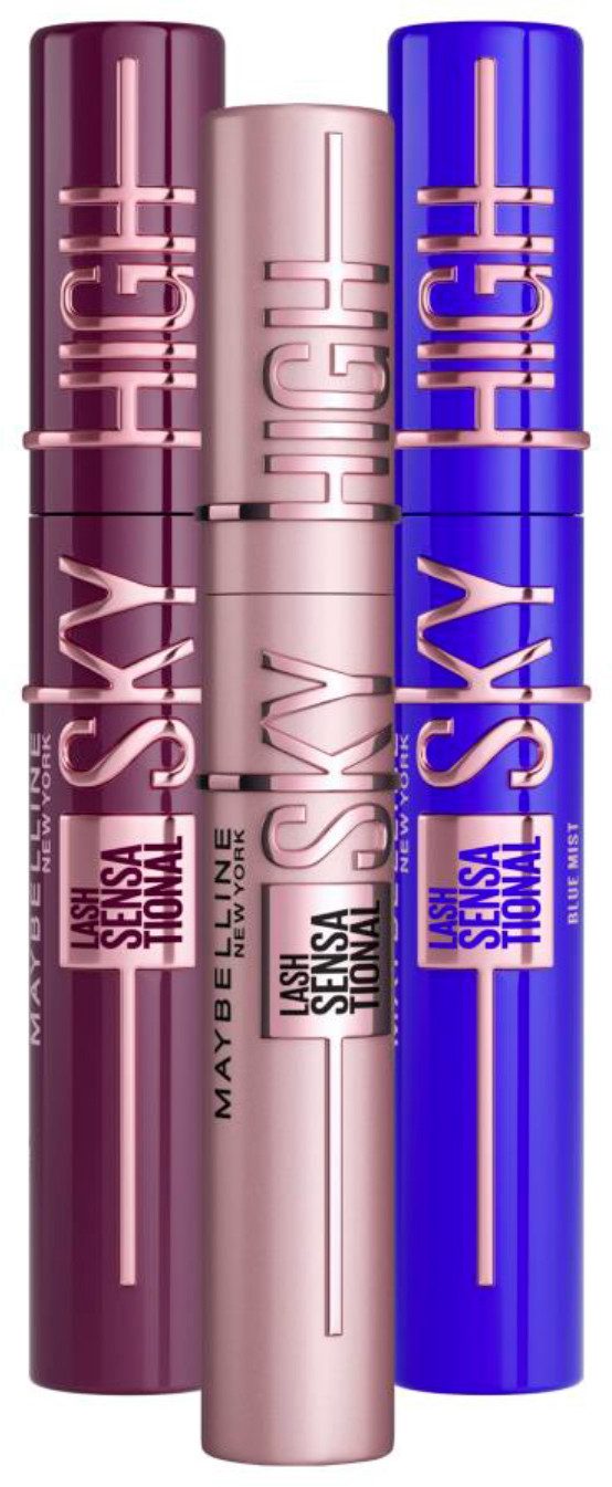 MAYBELLINE NEW YORK Mascara Lash Sensational Sky High Tripa, mit pflegender Formel