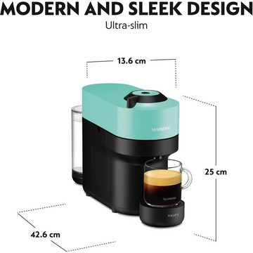 Krups Filterkaffeemaschine Nespresso Vertuo Pop Aqua Mint XN9204