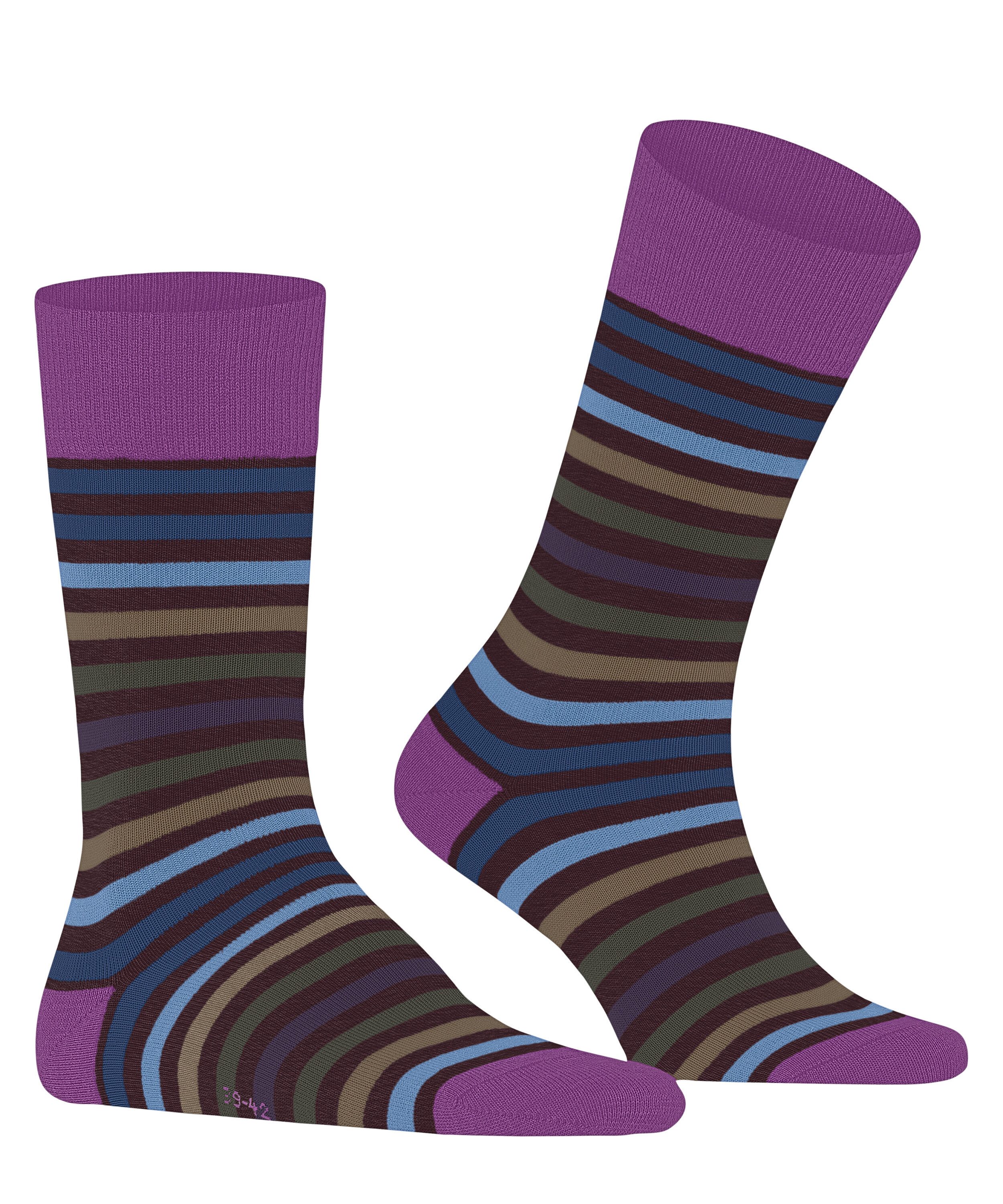 FALKE Socken Tinted Stripe (1-Paar) mit merzerisierter Baumwolle günstig online kaufen